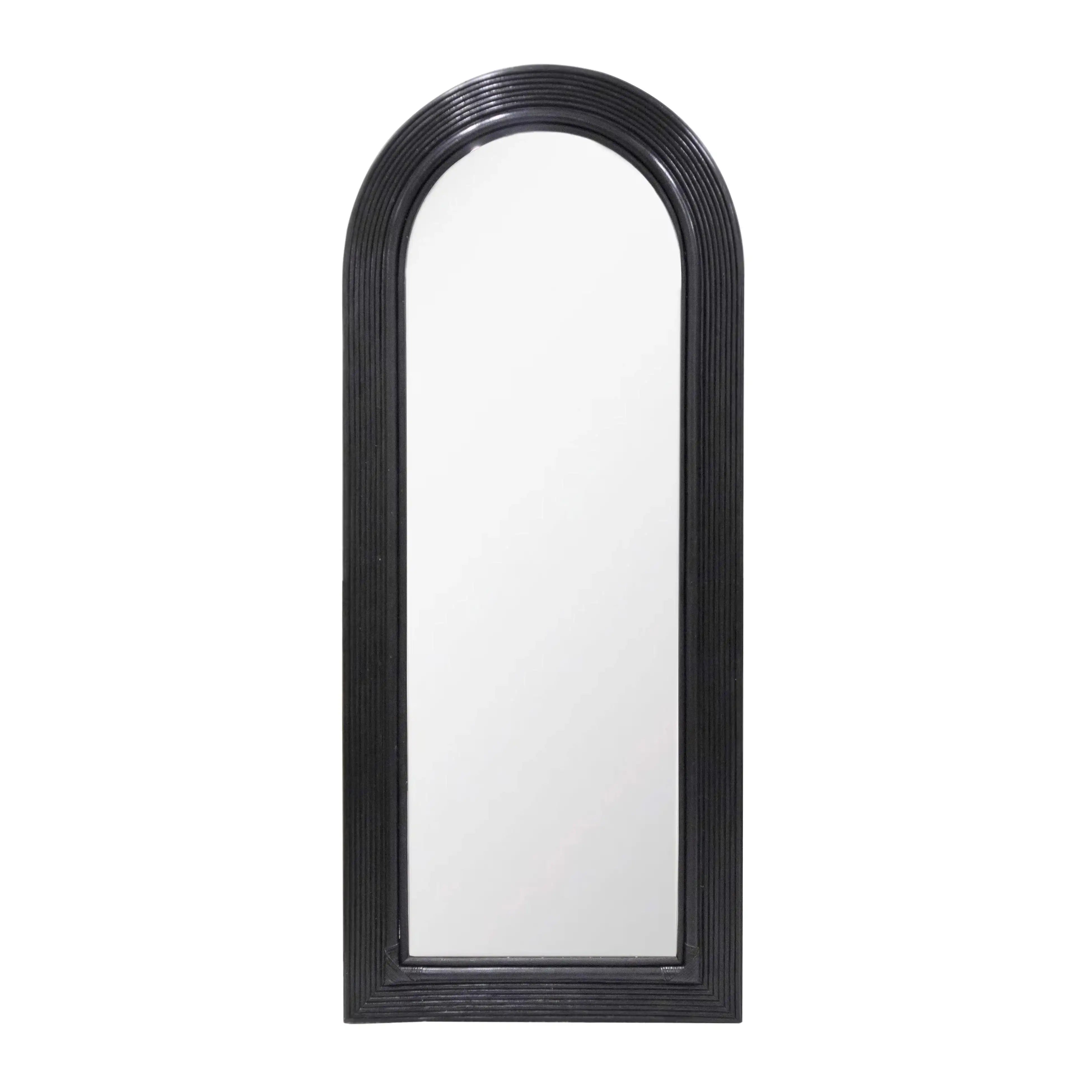 Tanya - Rattan 70" Floor Mirror - Best Buy Furniture