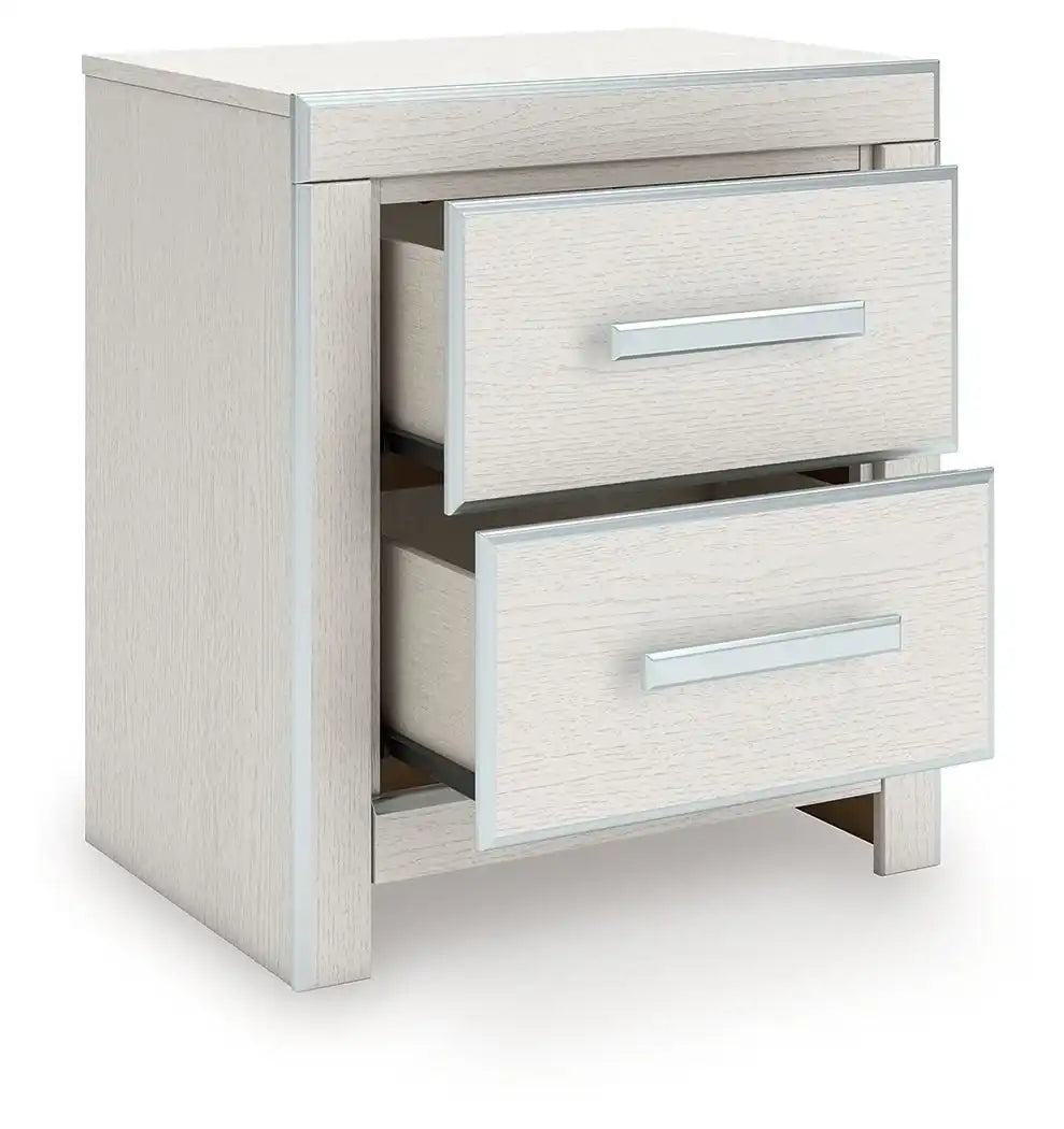 Zuraleus - Two Drawer Night Stand - Best Buy Furniture