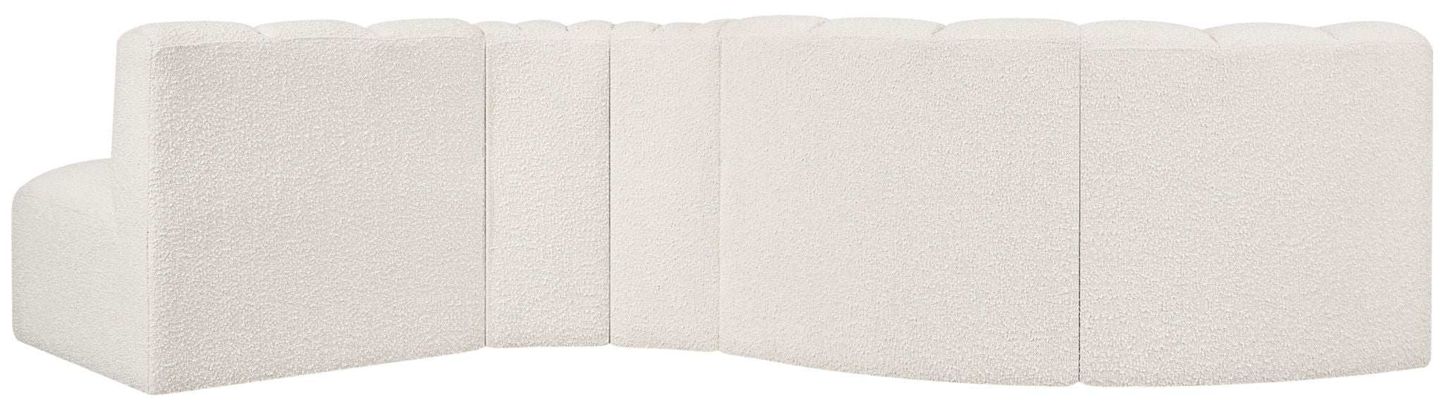 Arc - Boucle Fabric 5 Piece Modular Sofa