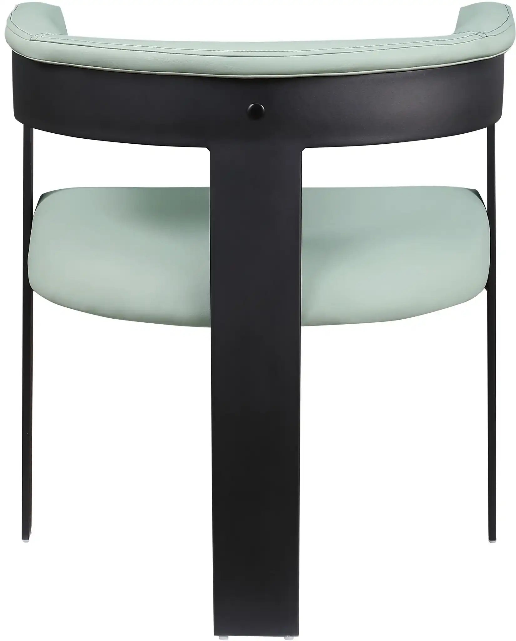 Romeo - Faux Leather Dining Chair With Black Base (Set of 2)