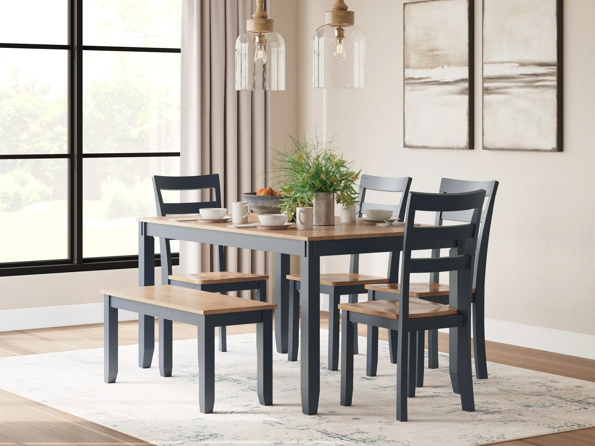 Gesthaven - Dining Room Table Set - Best Buy Furniture