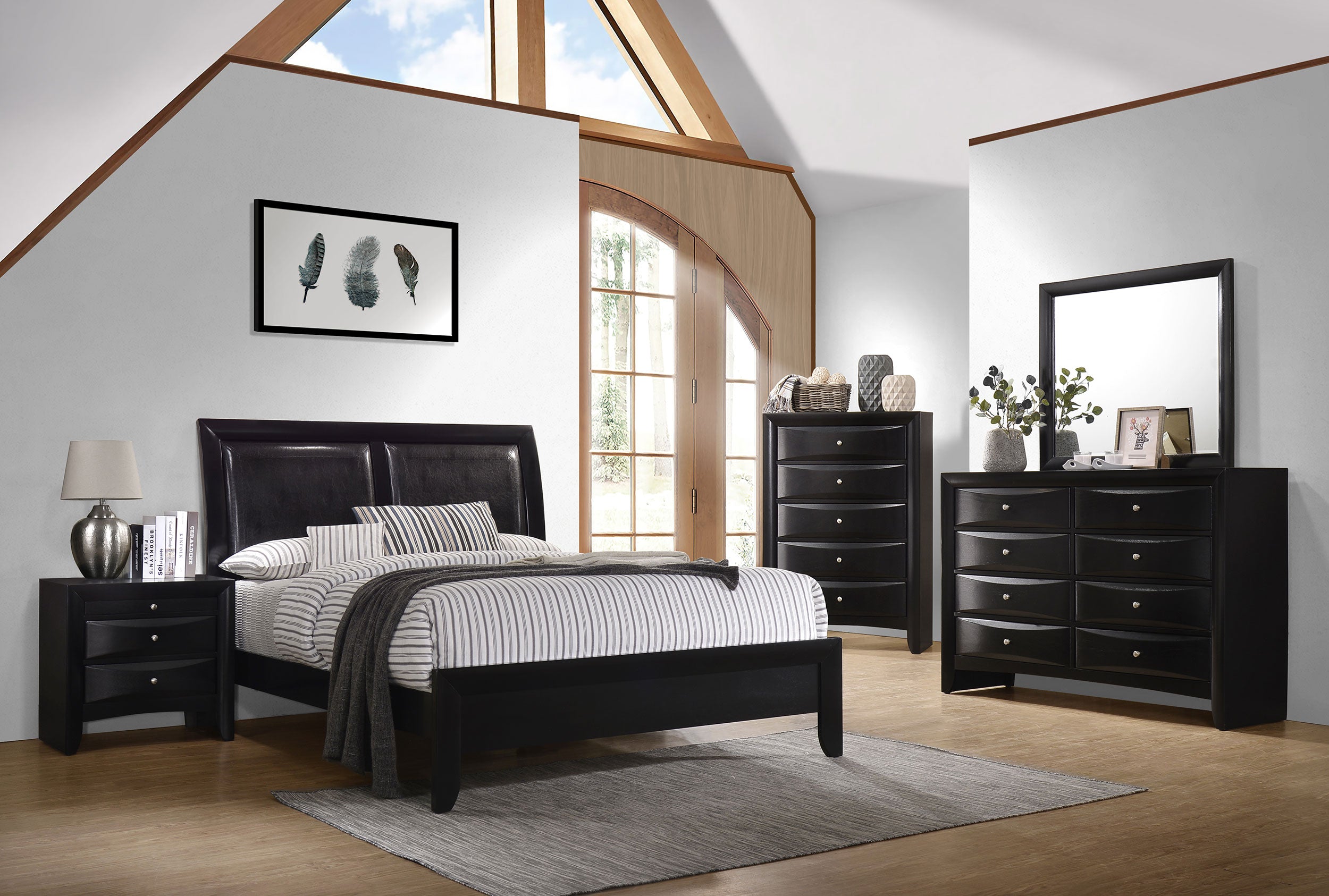 Briana 8-drawer Dresser Black-CoasterEssence