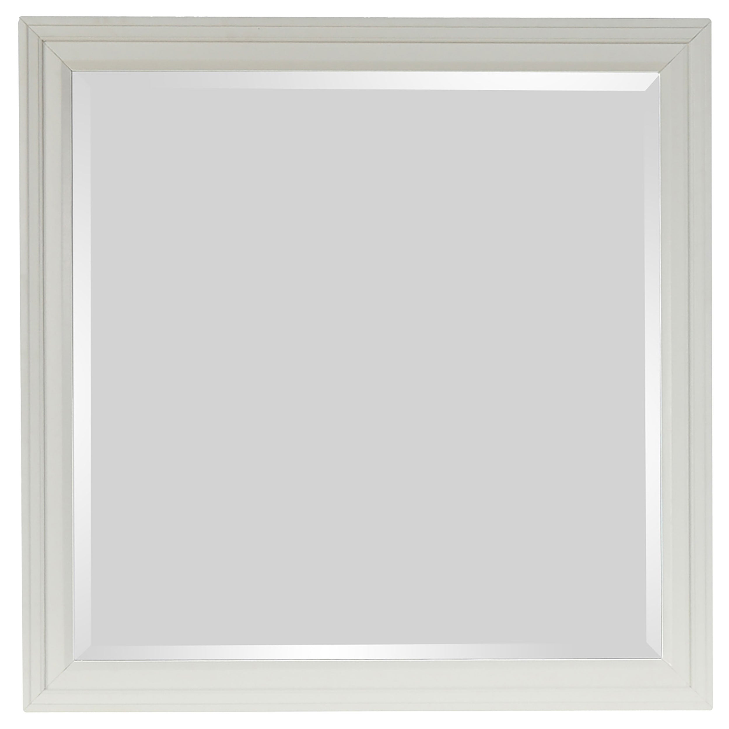 Sandy Beach Dresser Mirror Cream White-CoasterEssence