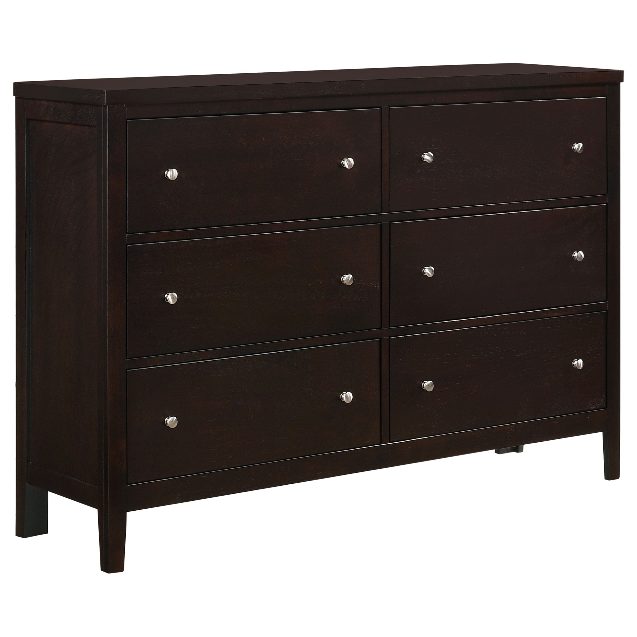 Carlton 6-drawer Dresser Cappuccino-CoasterEveryday