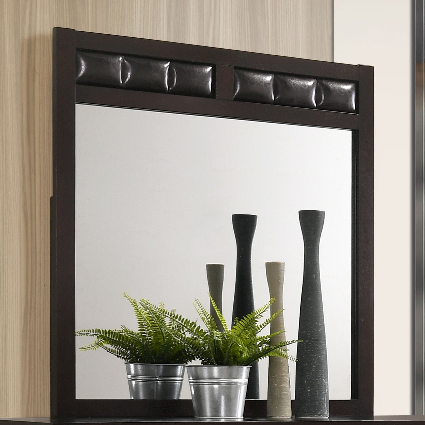 Carlton Dresser Mirror Cappuccino-CoasterEveryday
