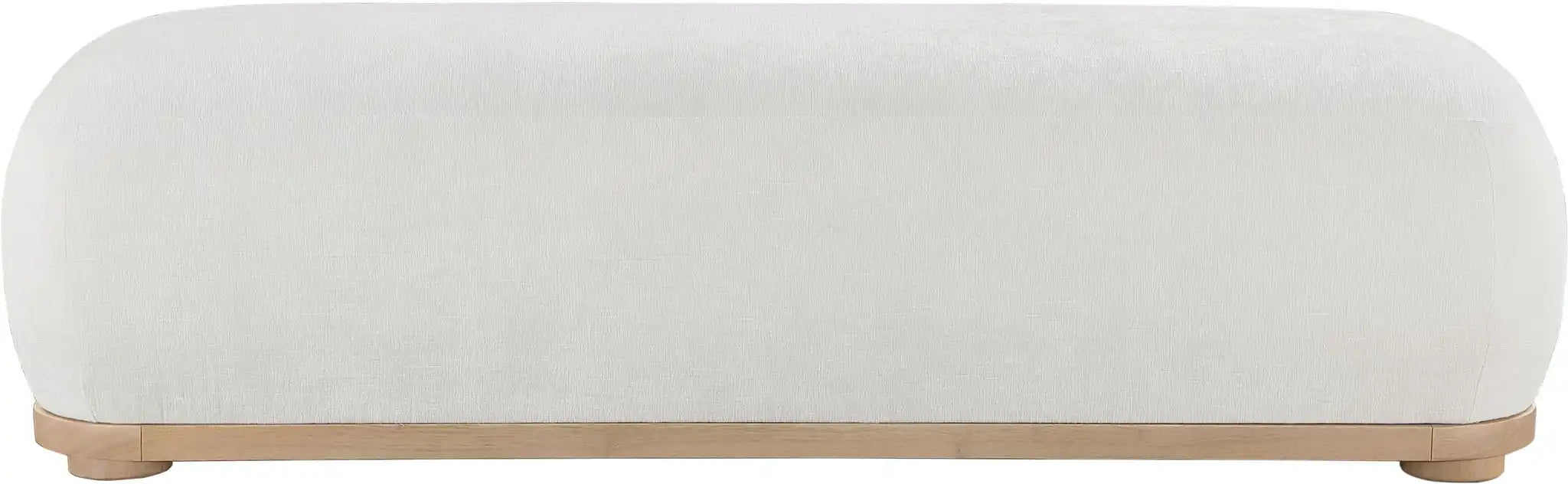 Calum - Bench - Light Brown Frame