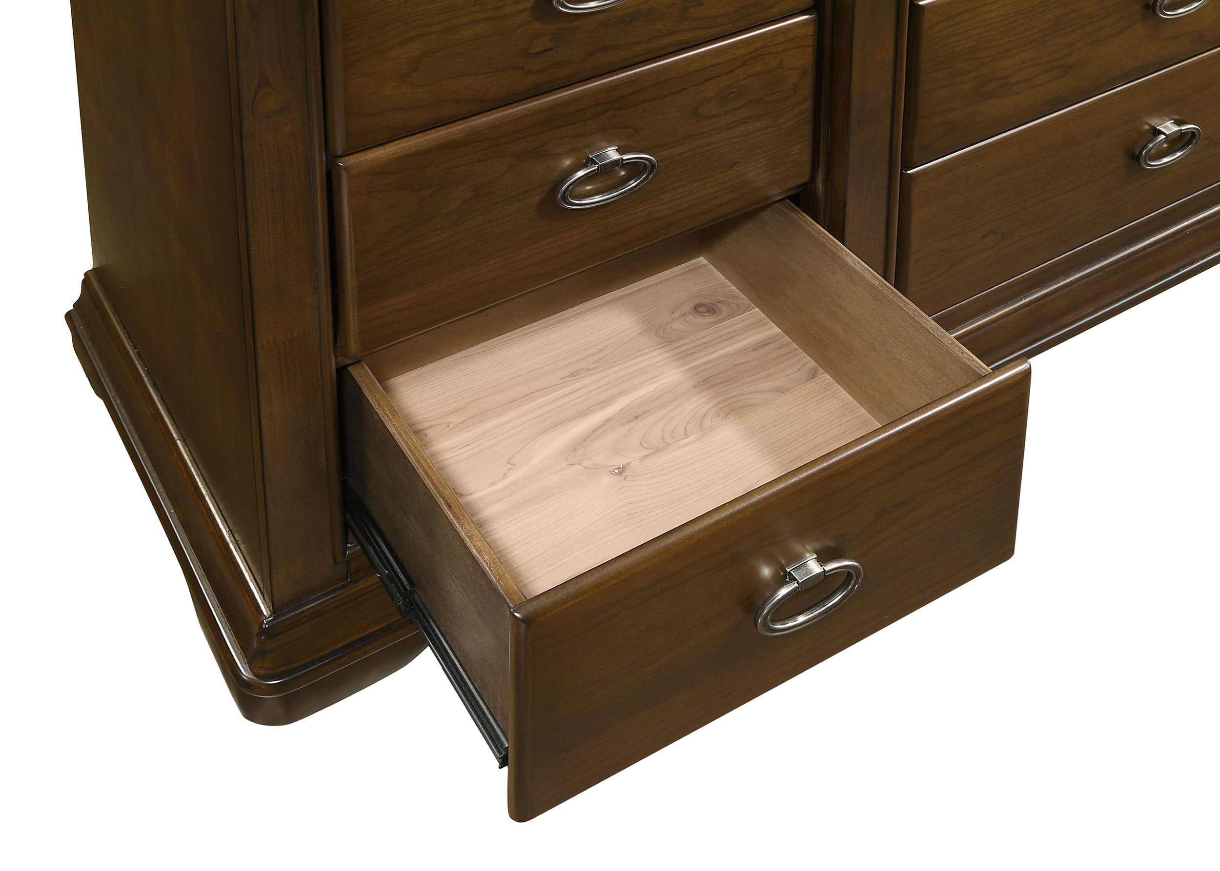 Garland 9-drawer Bedroom Dresser with Mirror Brown Cherry-