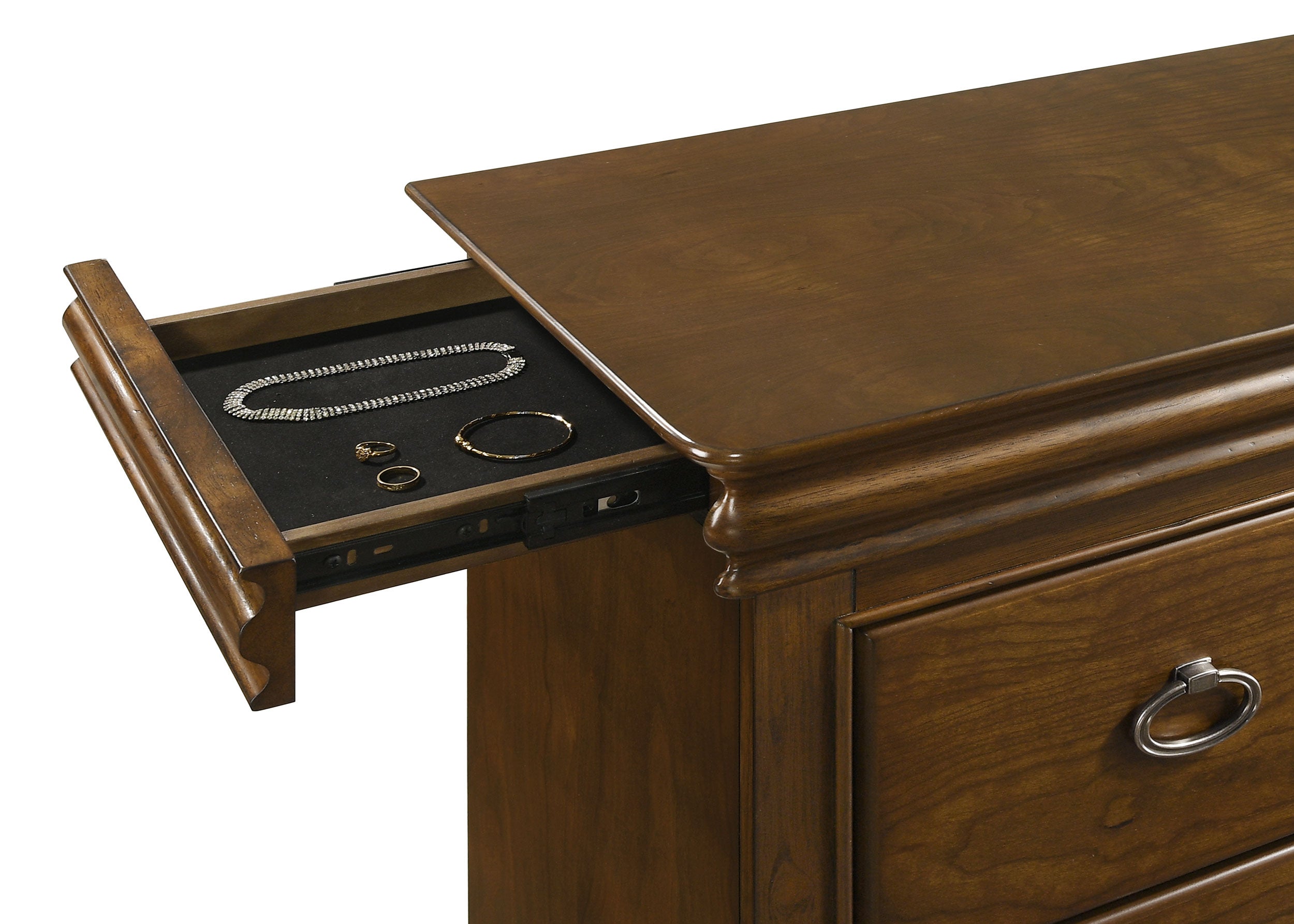 Garland 9-drawer Bedroom Dresser Cabinet Brown Cherry-