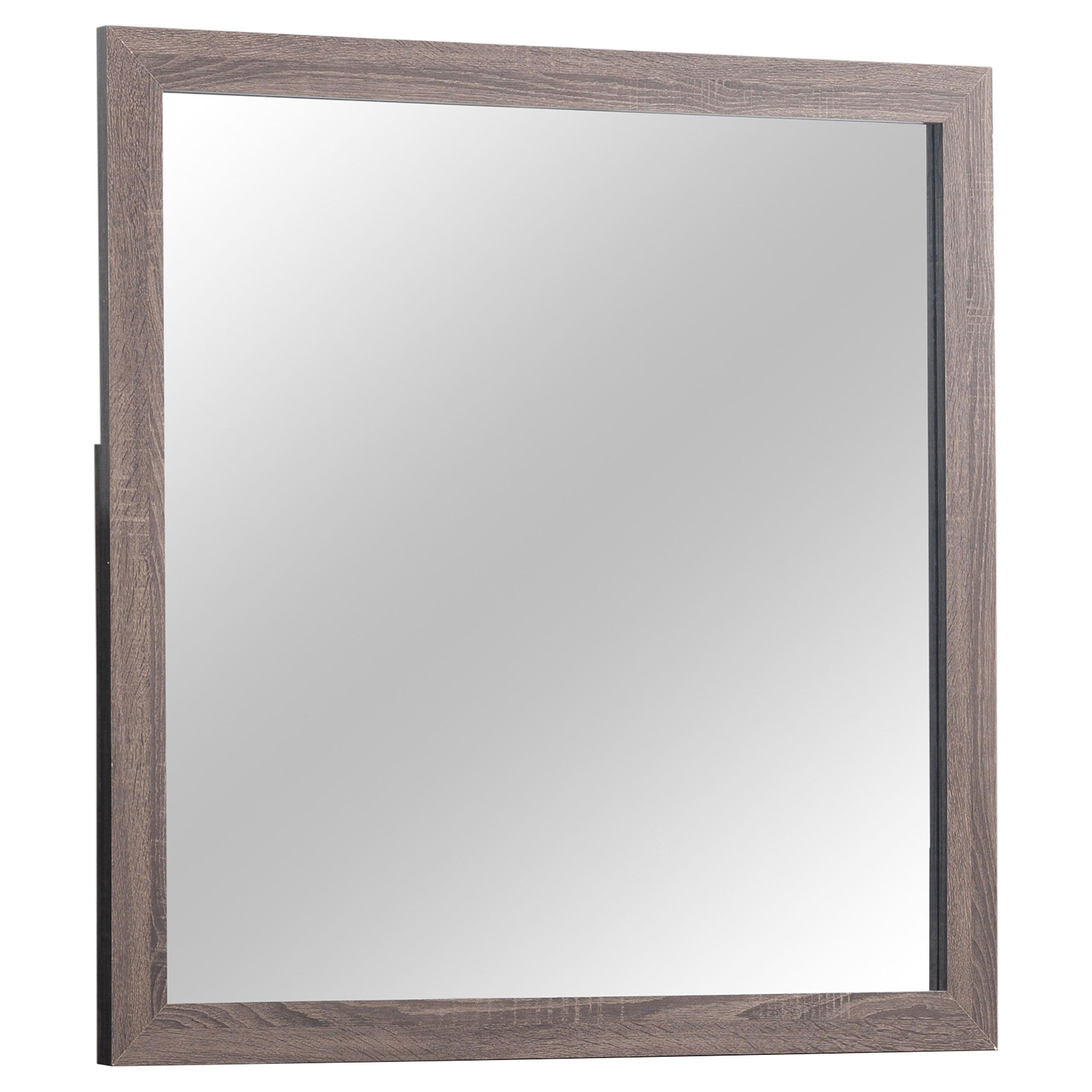 Brantford Dresser Mirror Barrel Oak-CoasterEveryday
