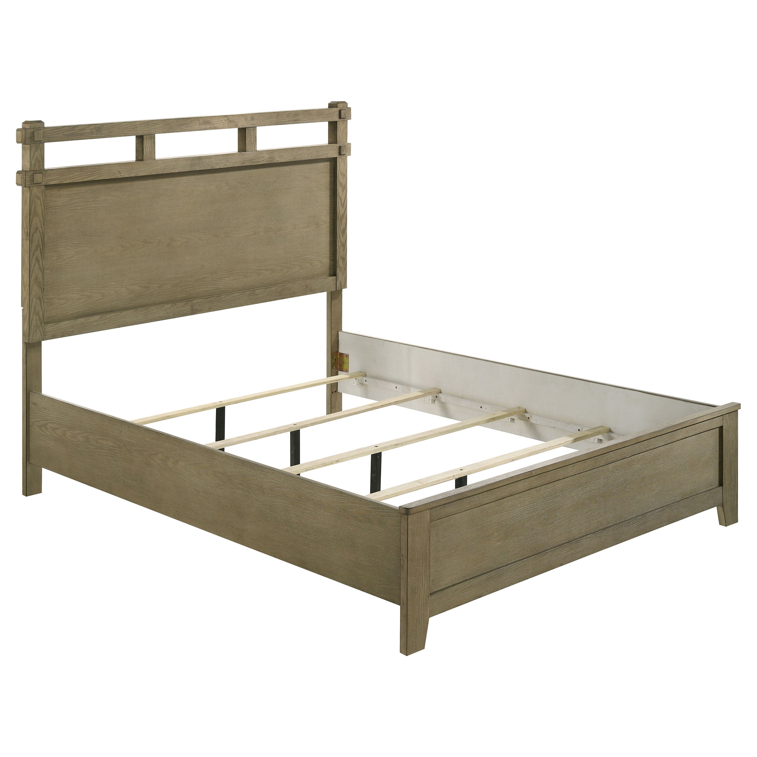 Hazlewood 61-inch Queen Panel Bed Vineyard Oak-