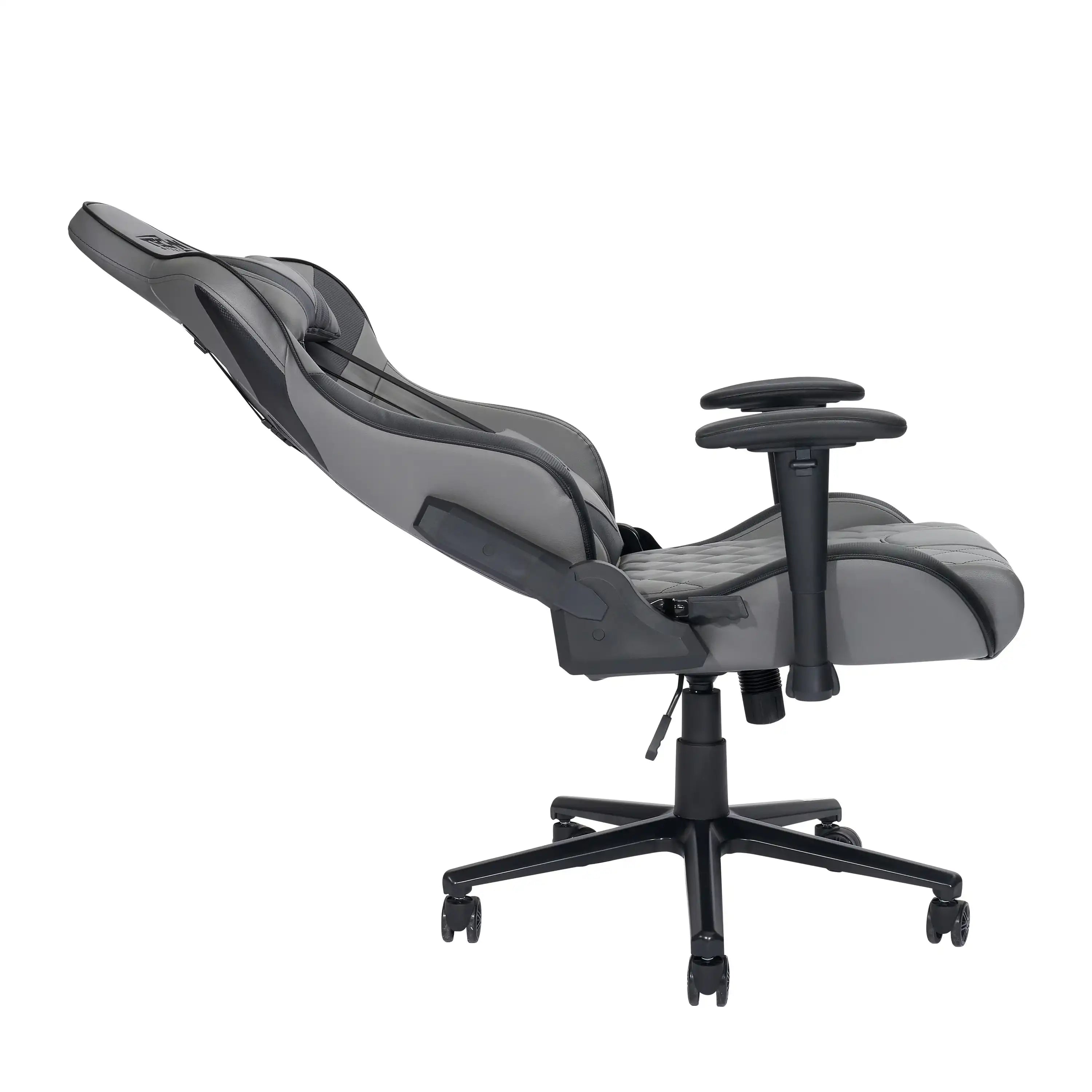 Techni Sport XL Ergonomic Gaming Chair , Grey - Best Buy Furniture