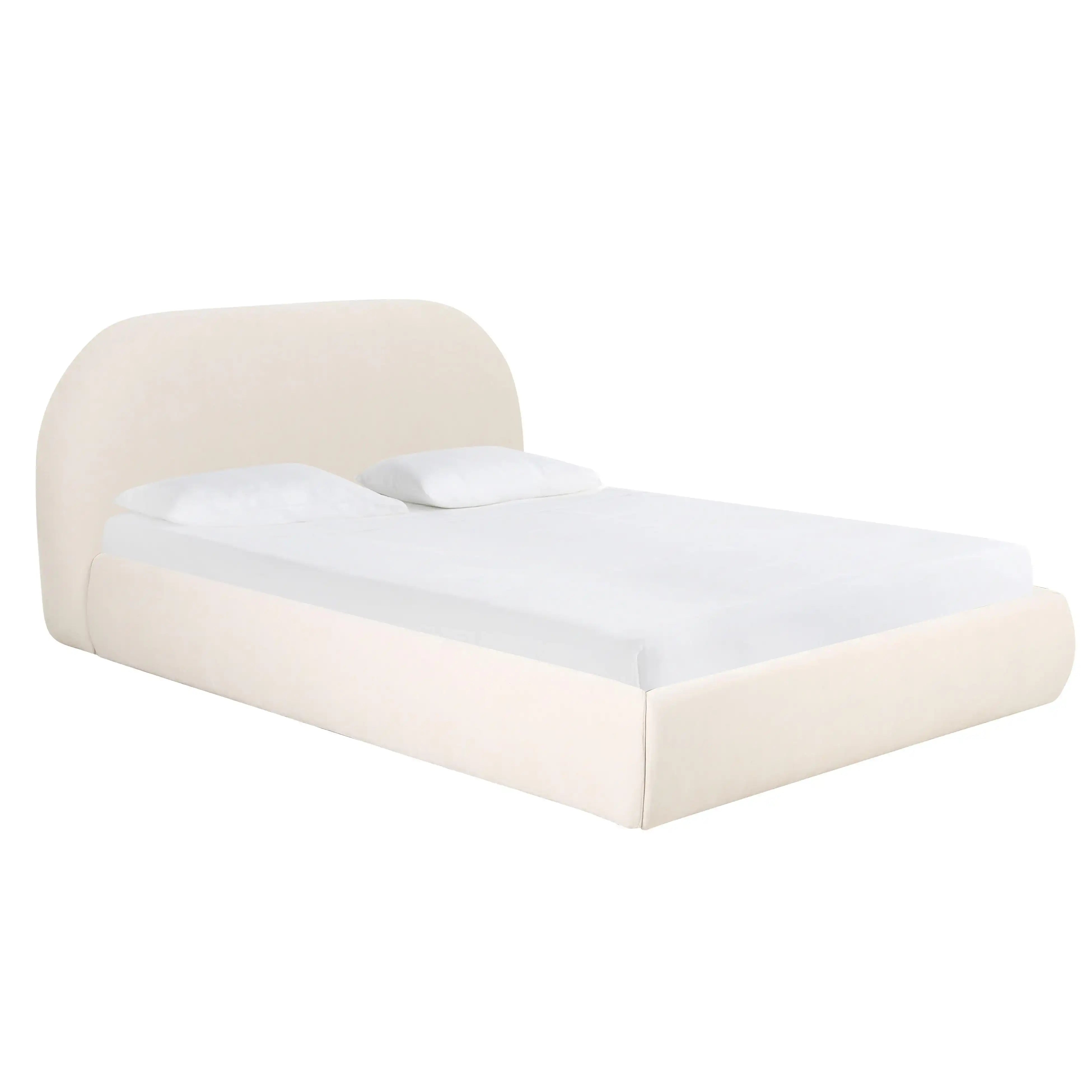 Bara - Textured Velvet Bed - Best Buy Furniture