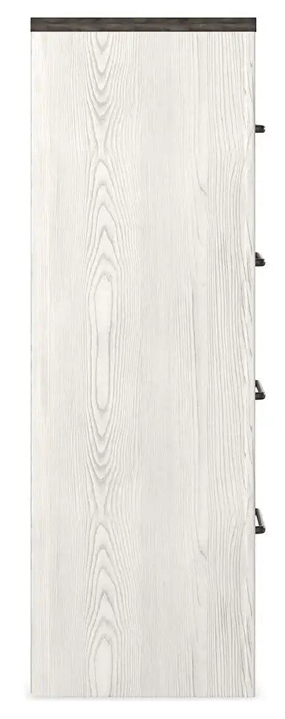 Gerridan - Four Drawer Chest - White / Gray
