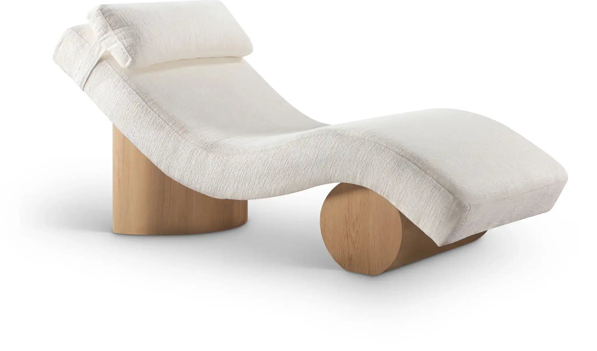 Marcella - Chaise Lounge - Natural Base - Best Buy Furniture