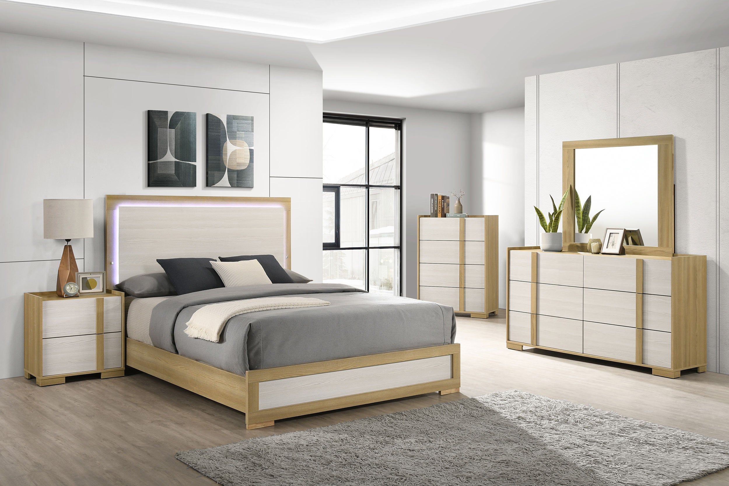 Hyland Dresser Mirror Natural-