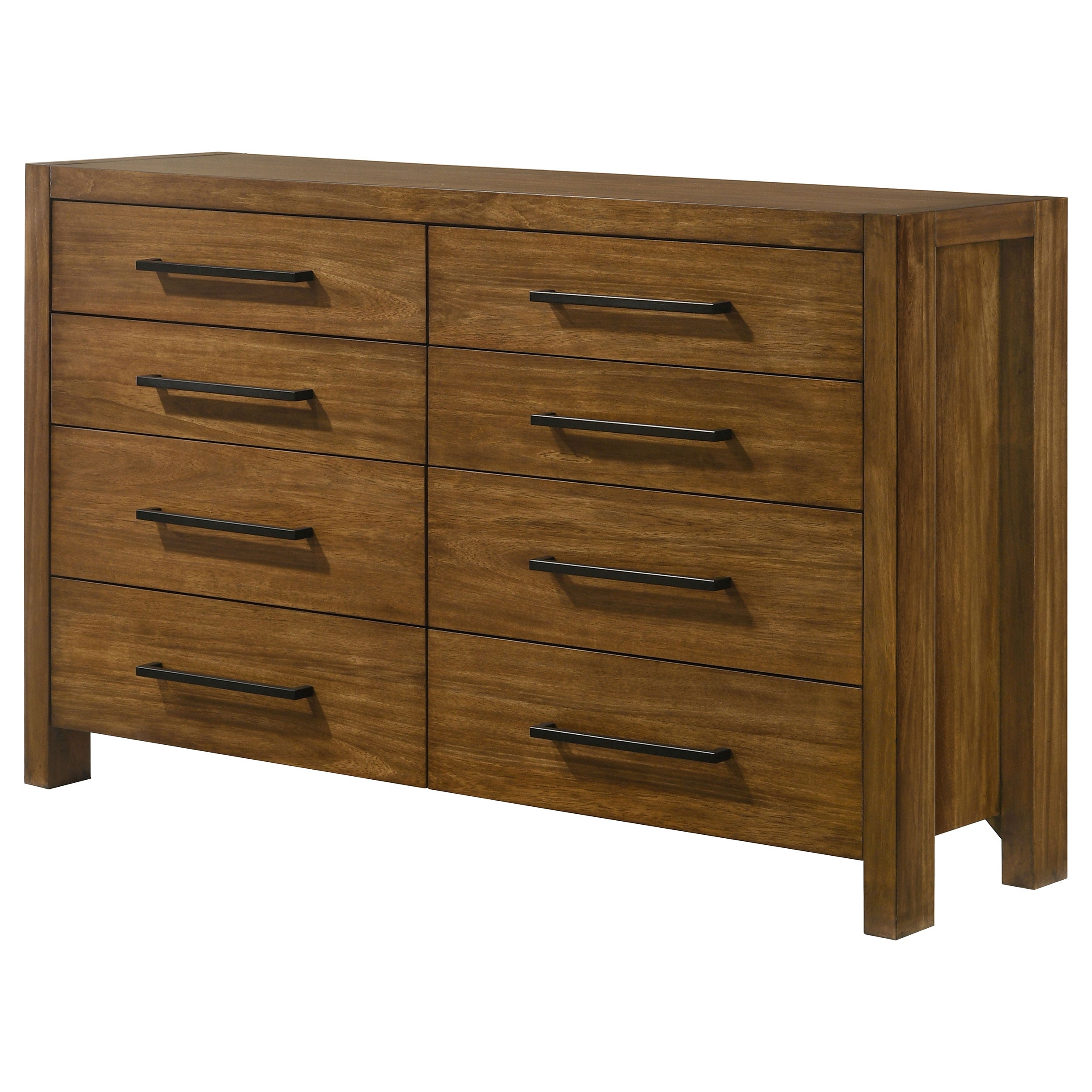 Adderley 8-drawer Bedroom Dresser Cabinet Warm Brown-