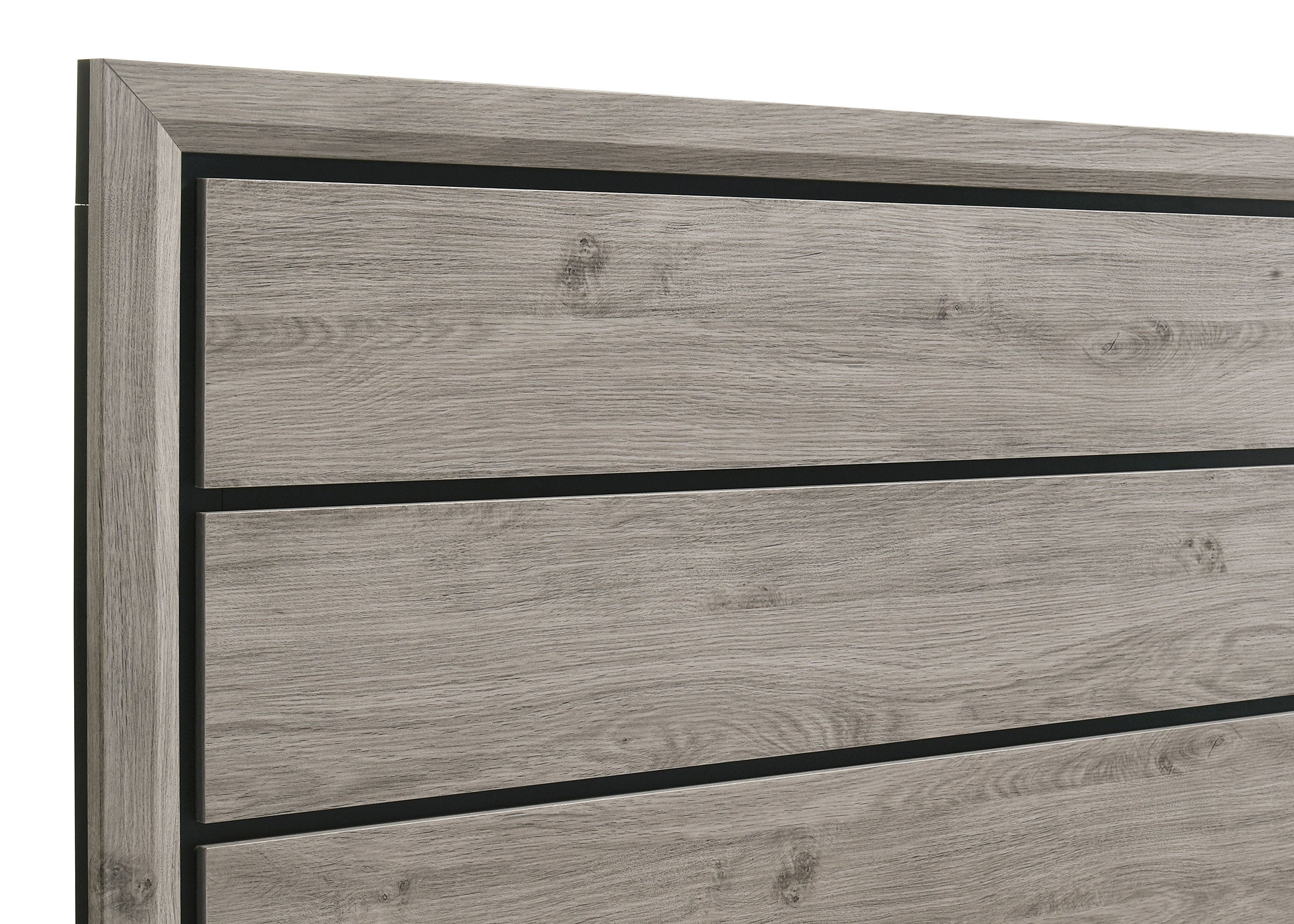 Watson Wood Twin Panel Bed Light Taupe-