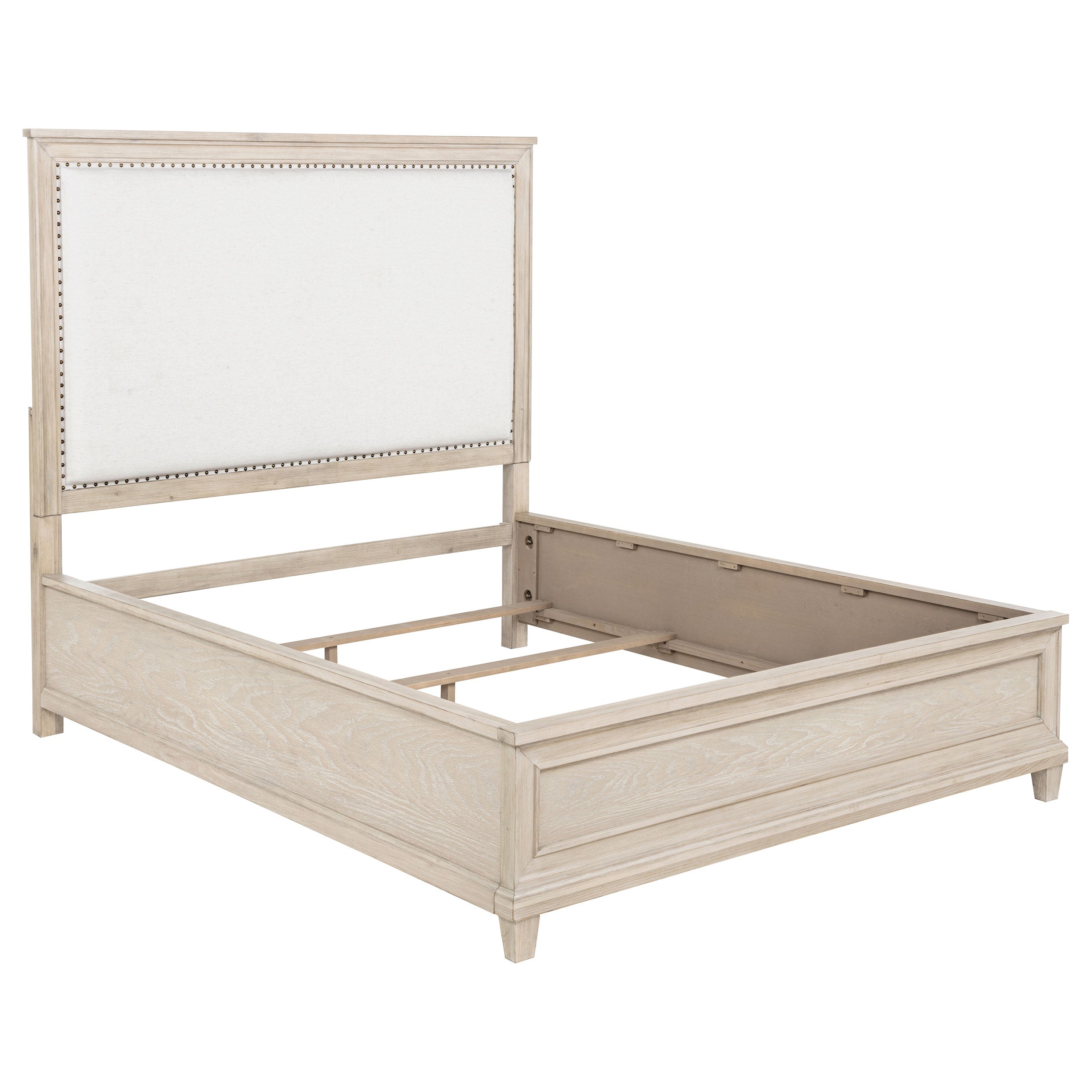 Pembroke 66-inch Queen Panel Bed Washed Oak-