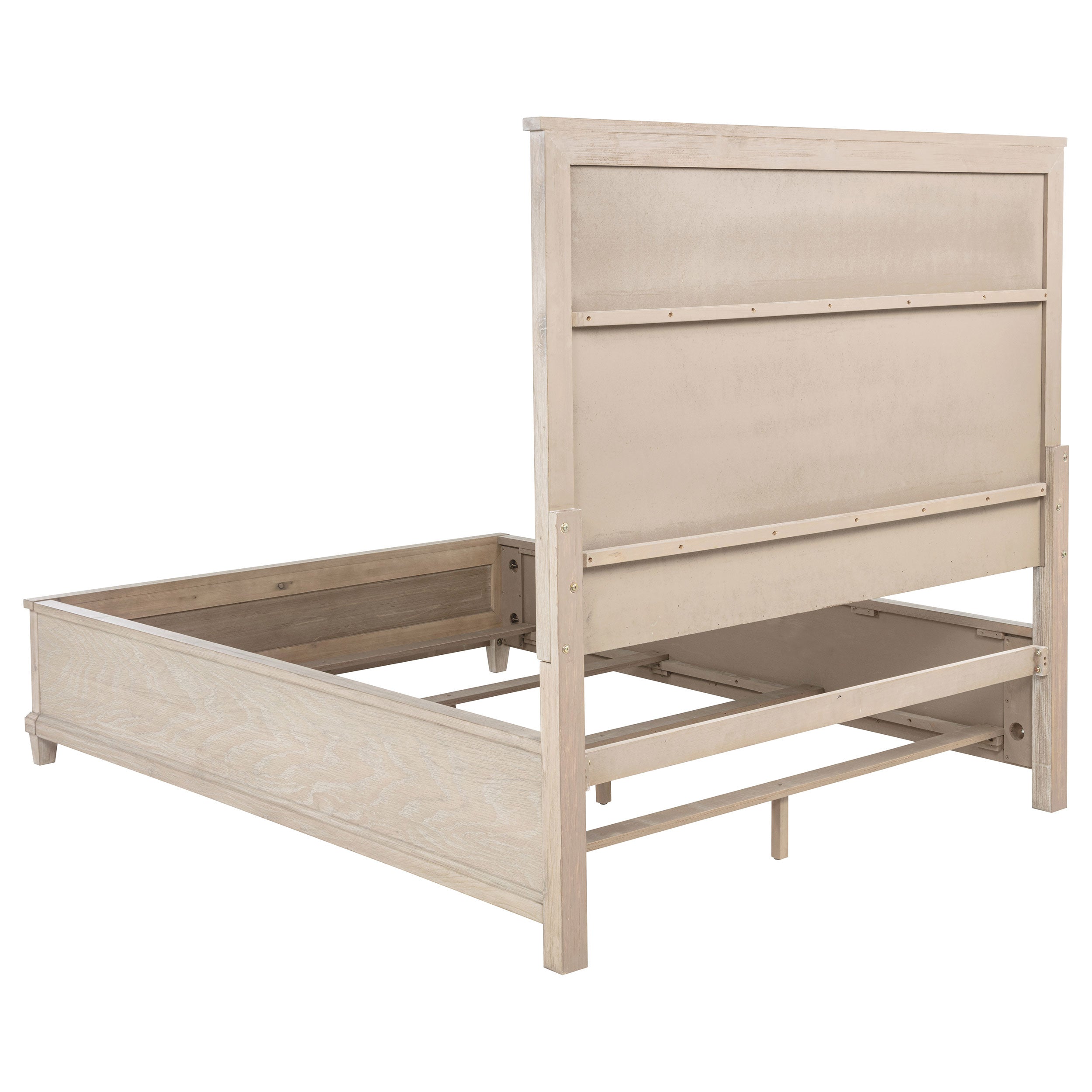 Pembroke 66-inch Queen Panel Bed Washed Oak-