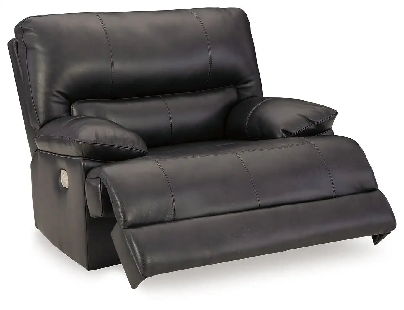 Mountainous - Power Recliner With Adj Headrest - Eclipse - Best Buy Furniture