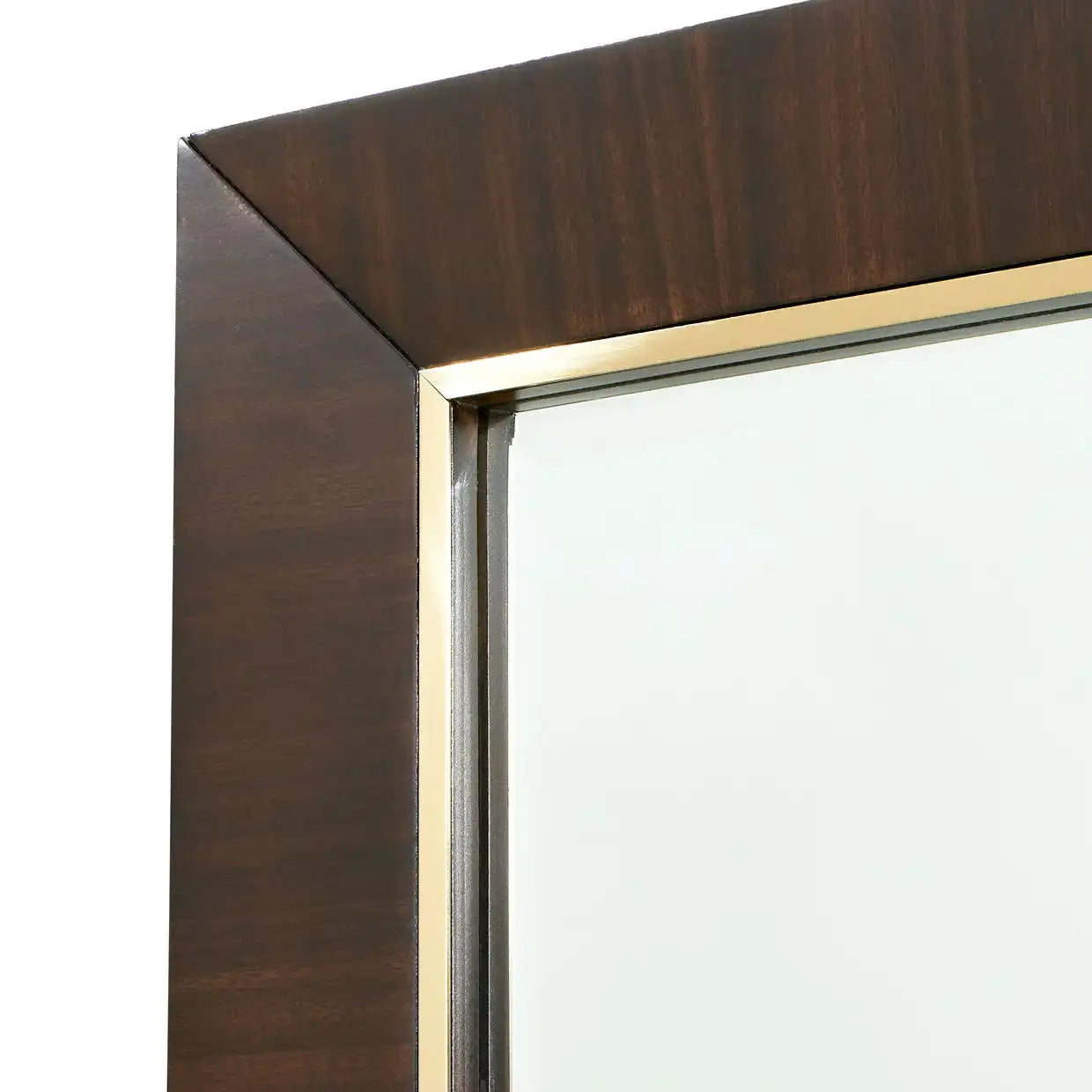 Belmont Place - Wall Mirror - Dark Brown - Best Buy Furniture