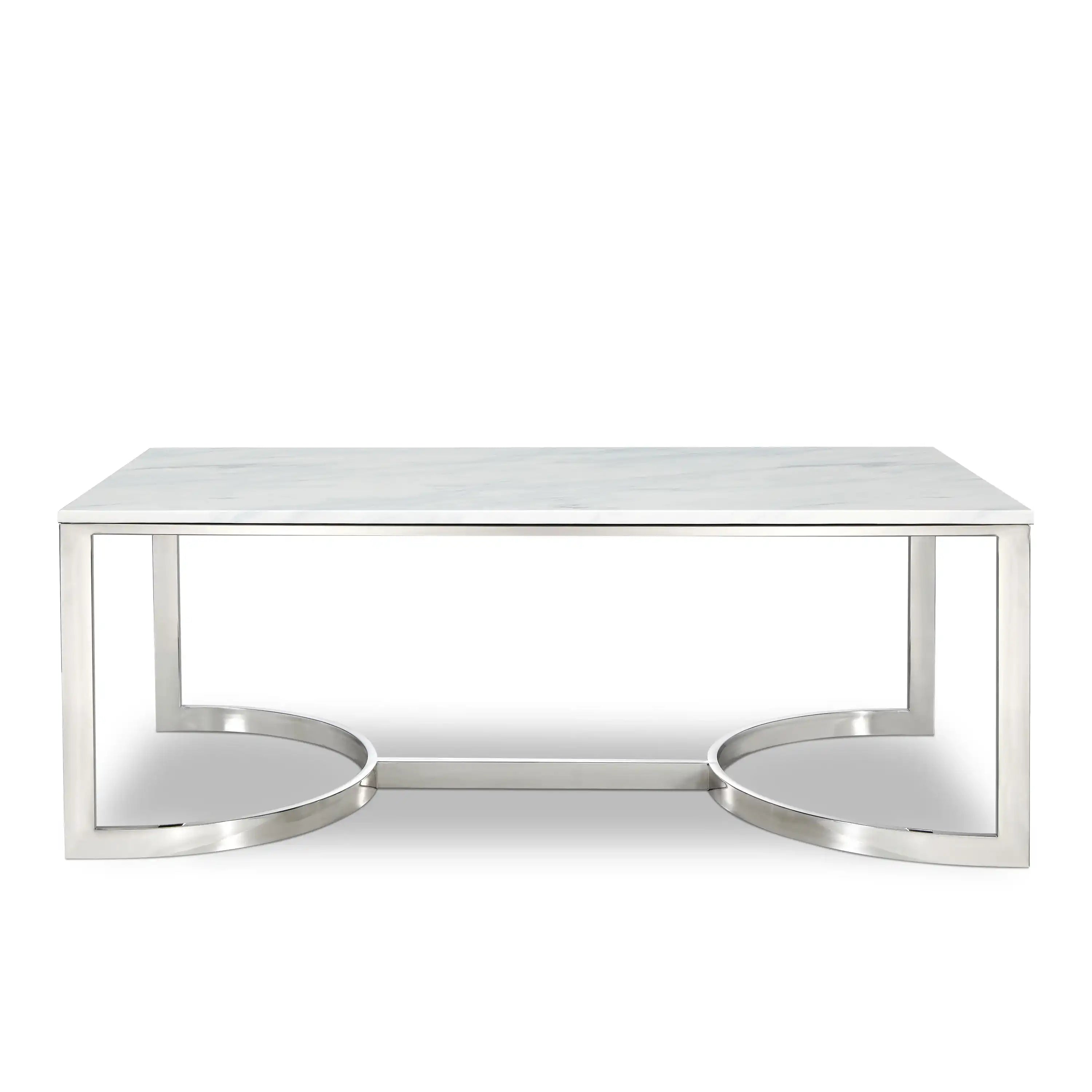 Copley - Coffee Table - Pearl Silver - Best Buy Furniture