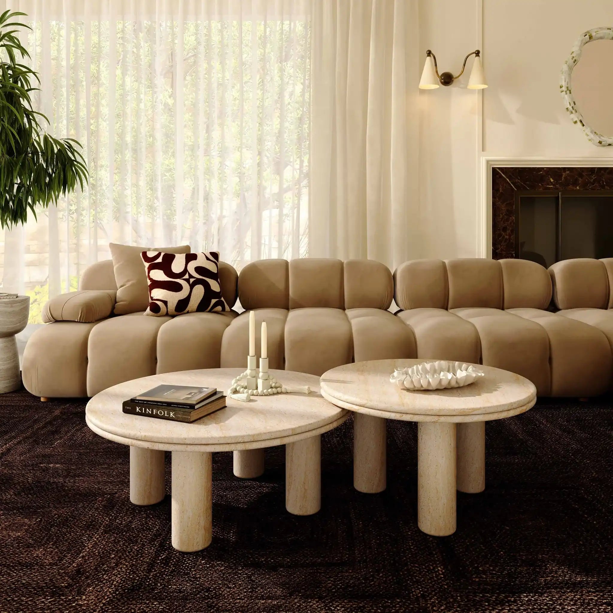 Amora - Indoor / Outdoor Round Accent Table
