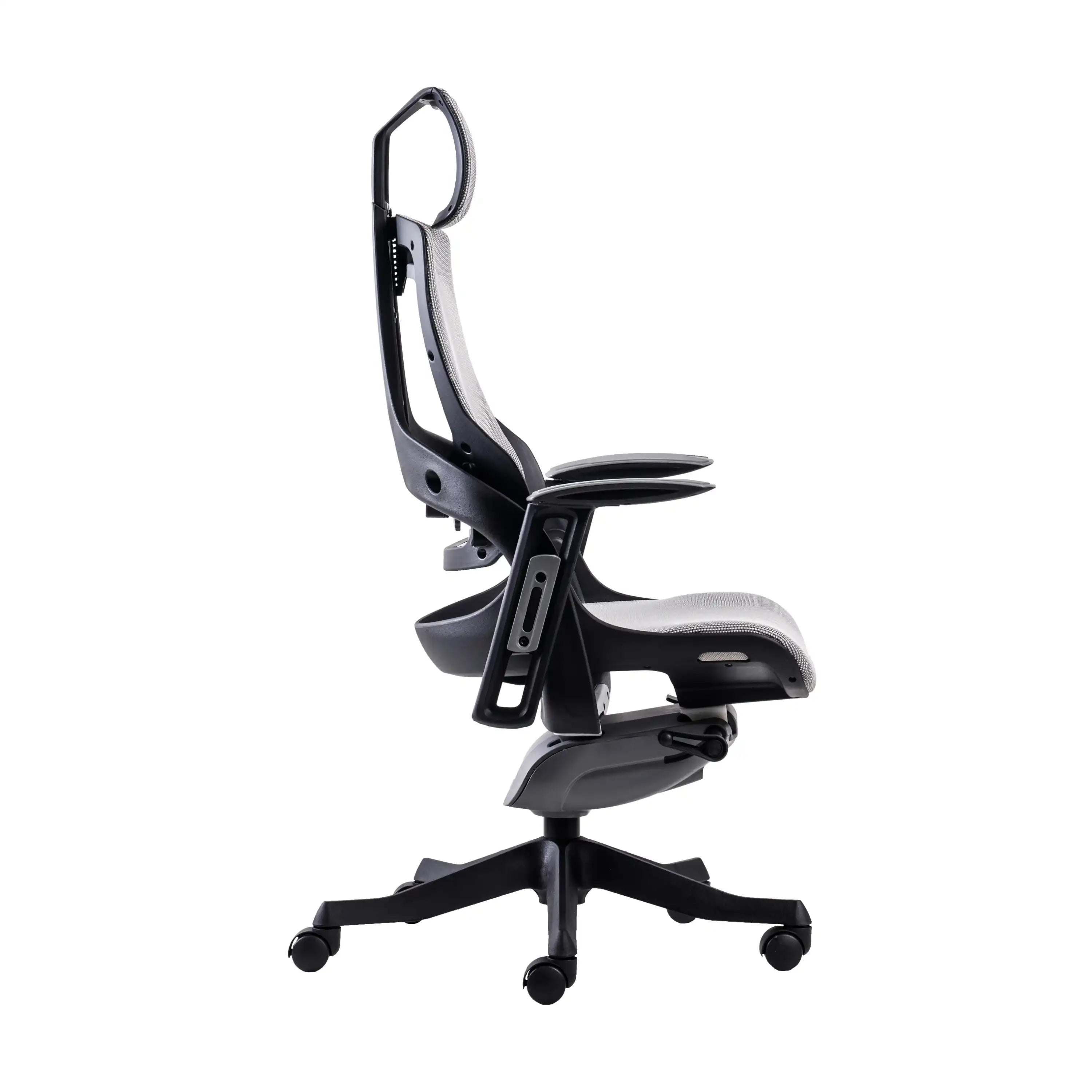 Techni Mobili LUX Ergonomic Executive Chair, Grey - Best Buy Furniture