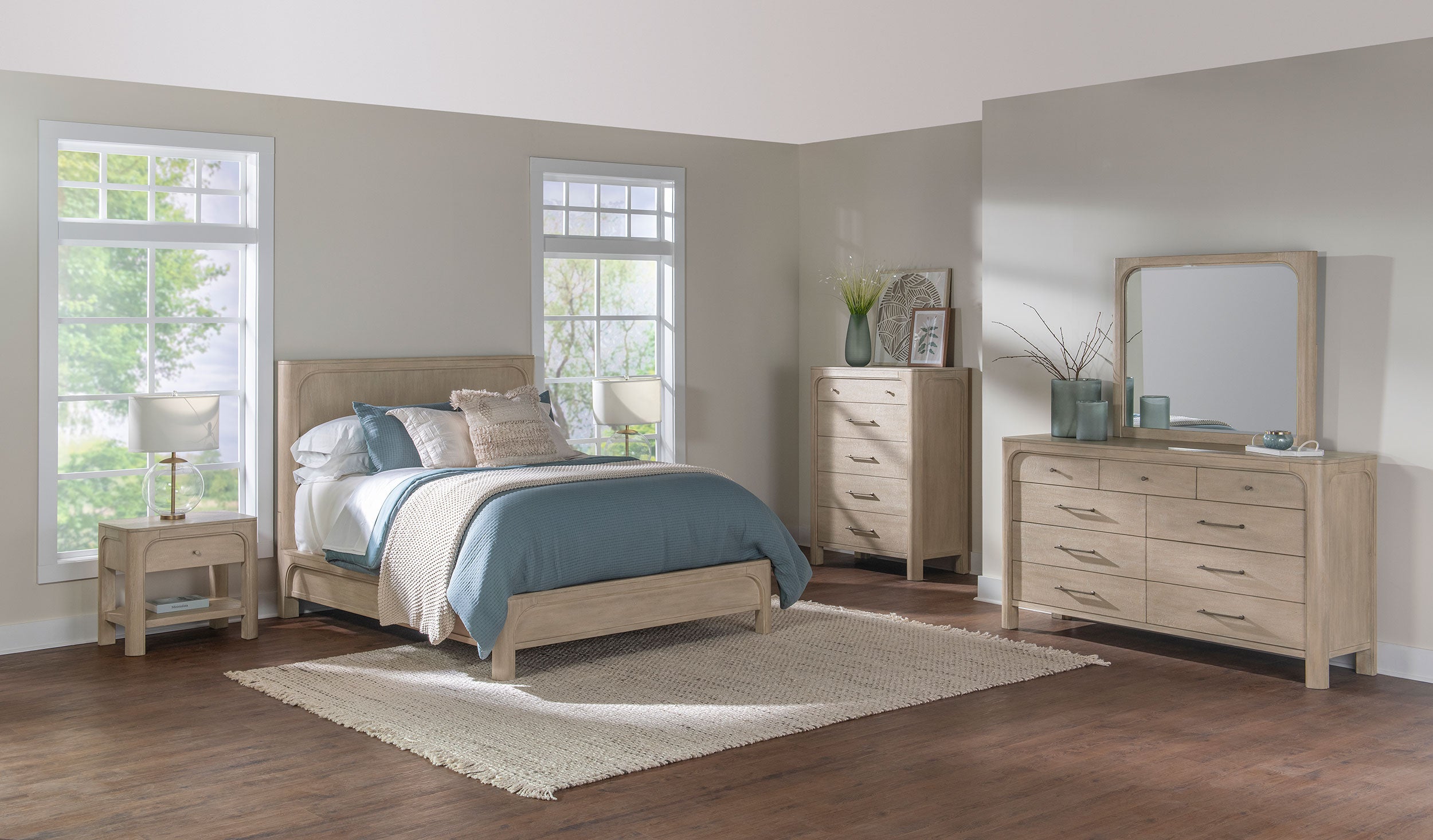Solano 1-drawer Nightstand Bedside Table Weathered Mango-