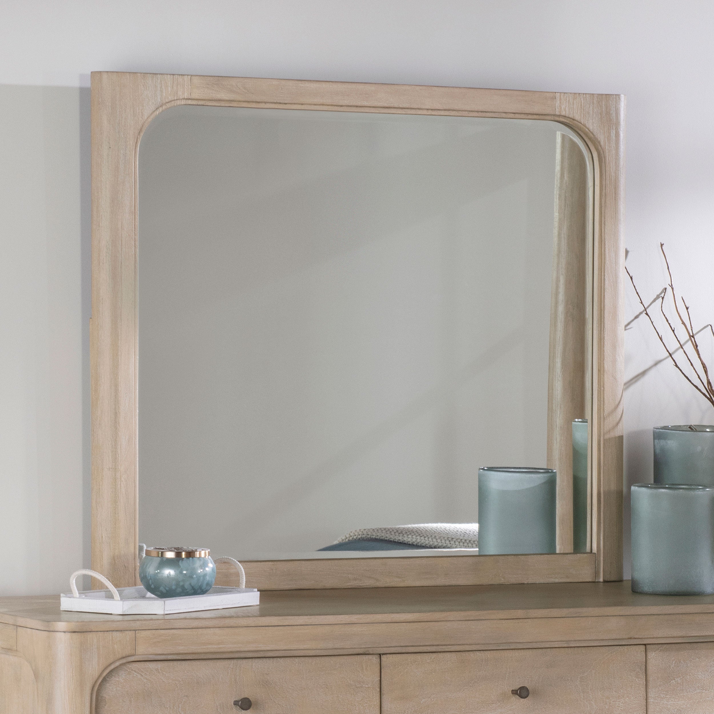 Solano Dresser Mirror Weathered Mango-