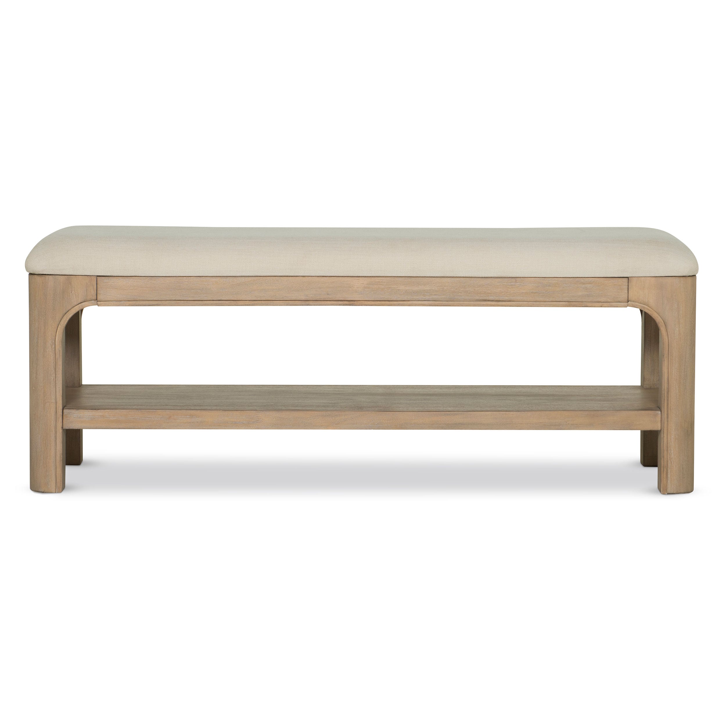 Solano 52-inch Bedroom Bed End Bench Weathered Mango-