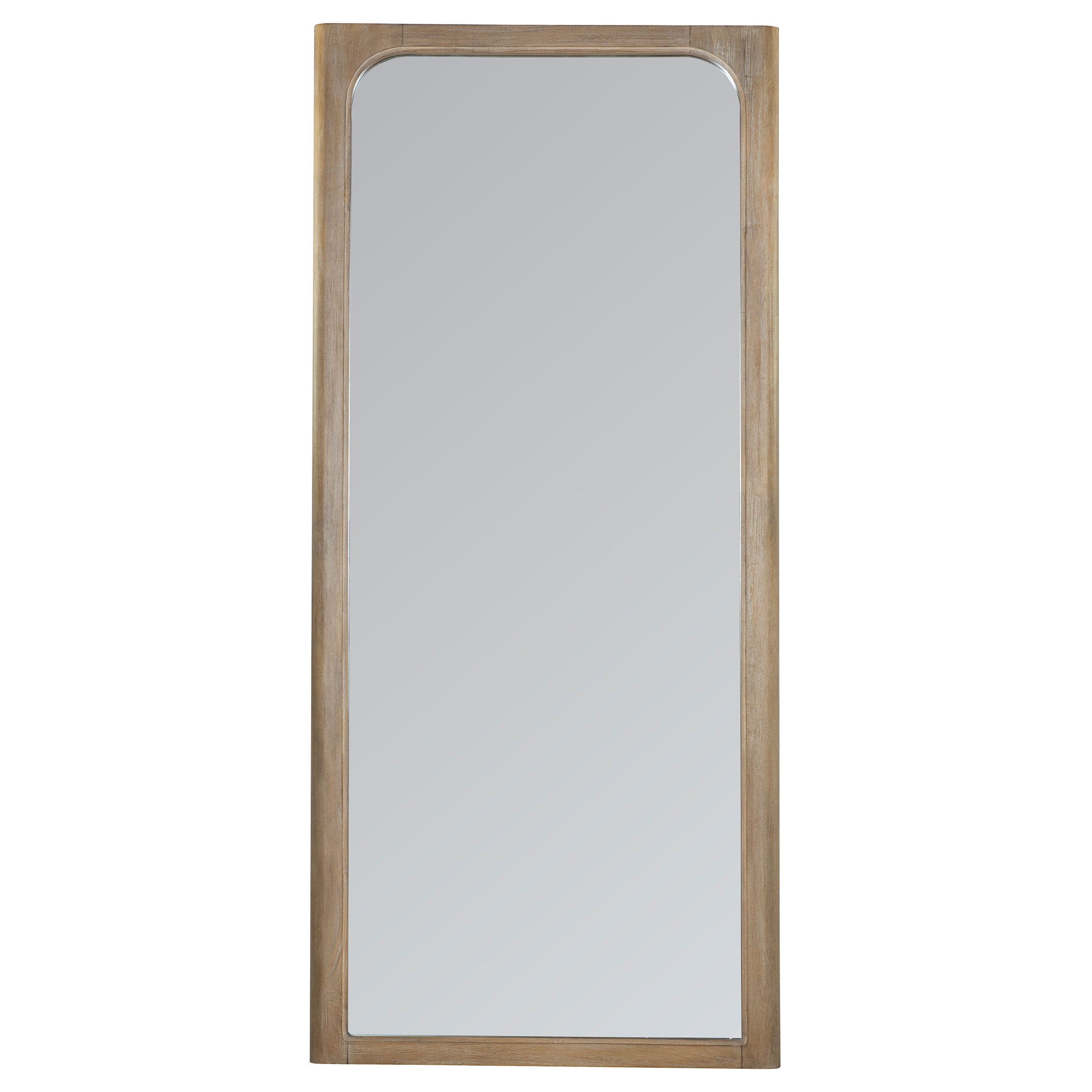 Solano 80-inch Full Length Floor Mirror Weathered Mango-
