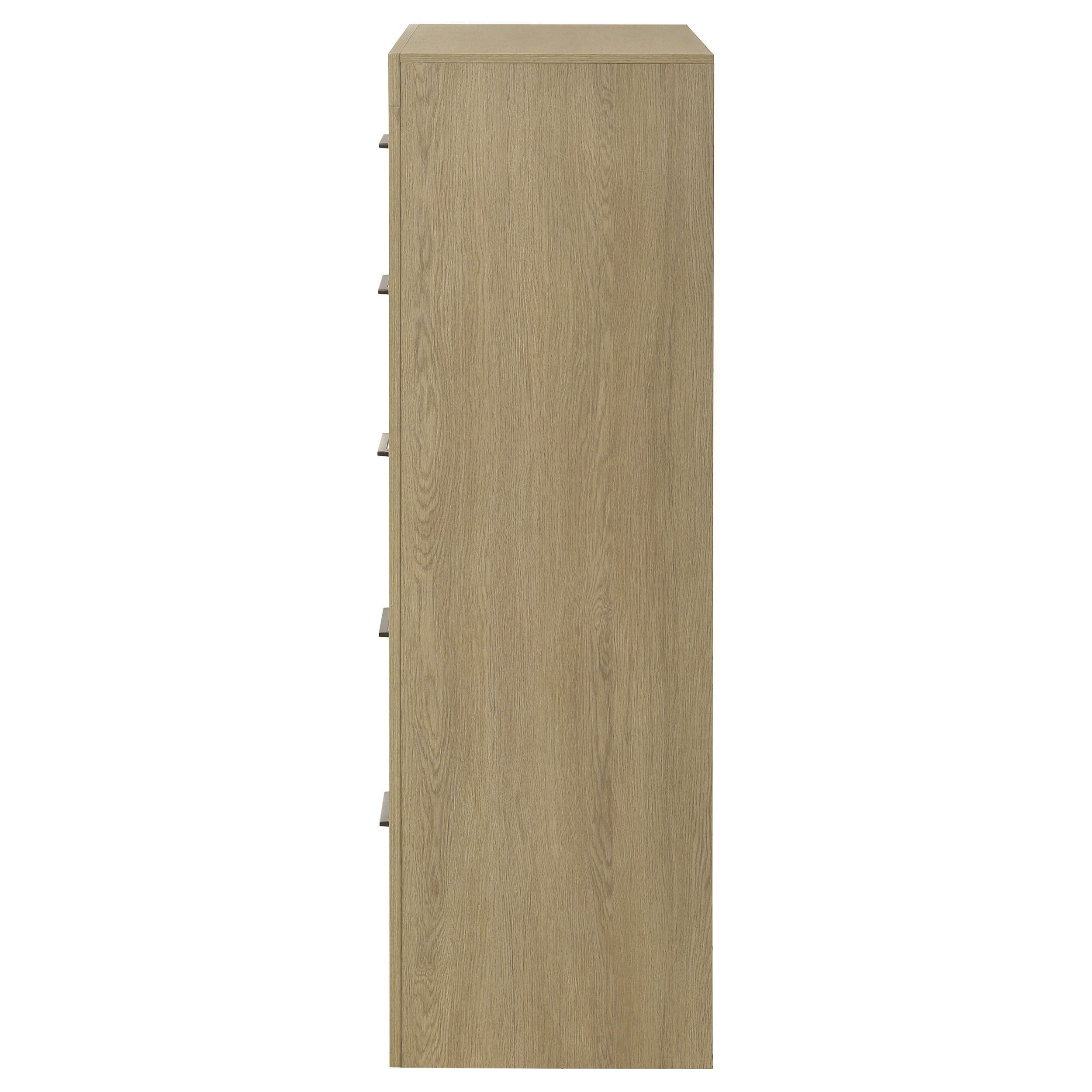 Hendricks 5-drawer Bedroom Chest of Drawers Light Oak-