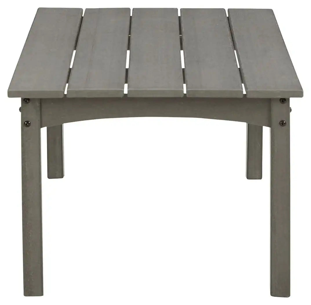 Visola - Rectangular Cocktail Table - Gray - Best Buy Furniture