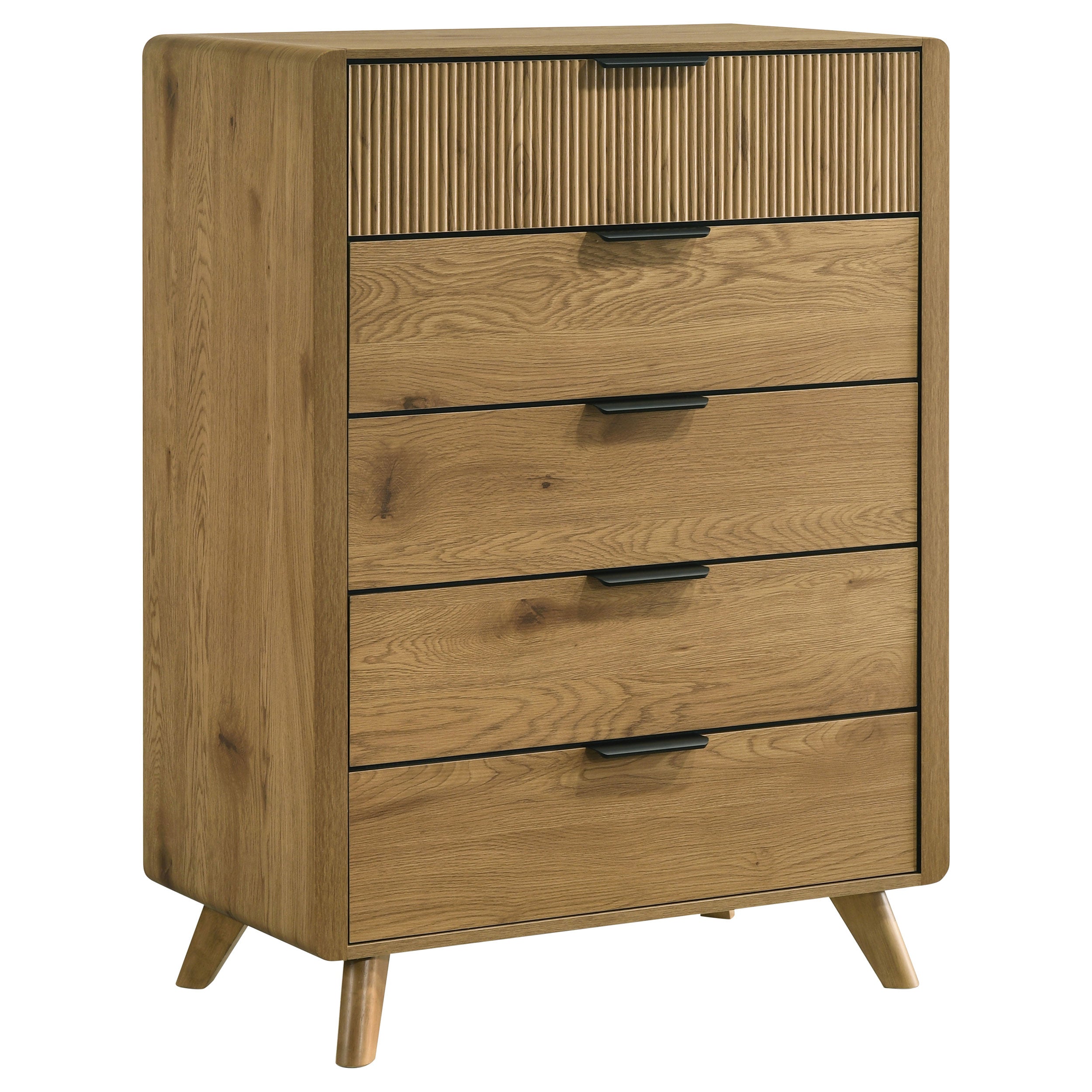 Bennett 5-drawer Bedroom Chest of Drawers Light Oak-