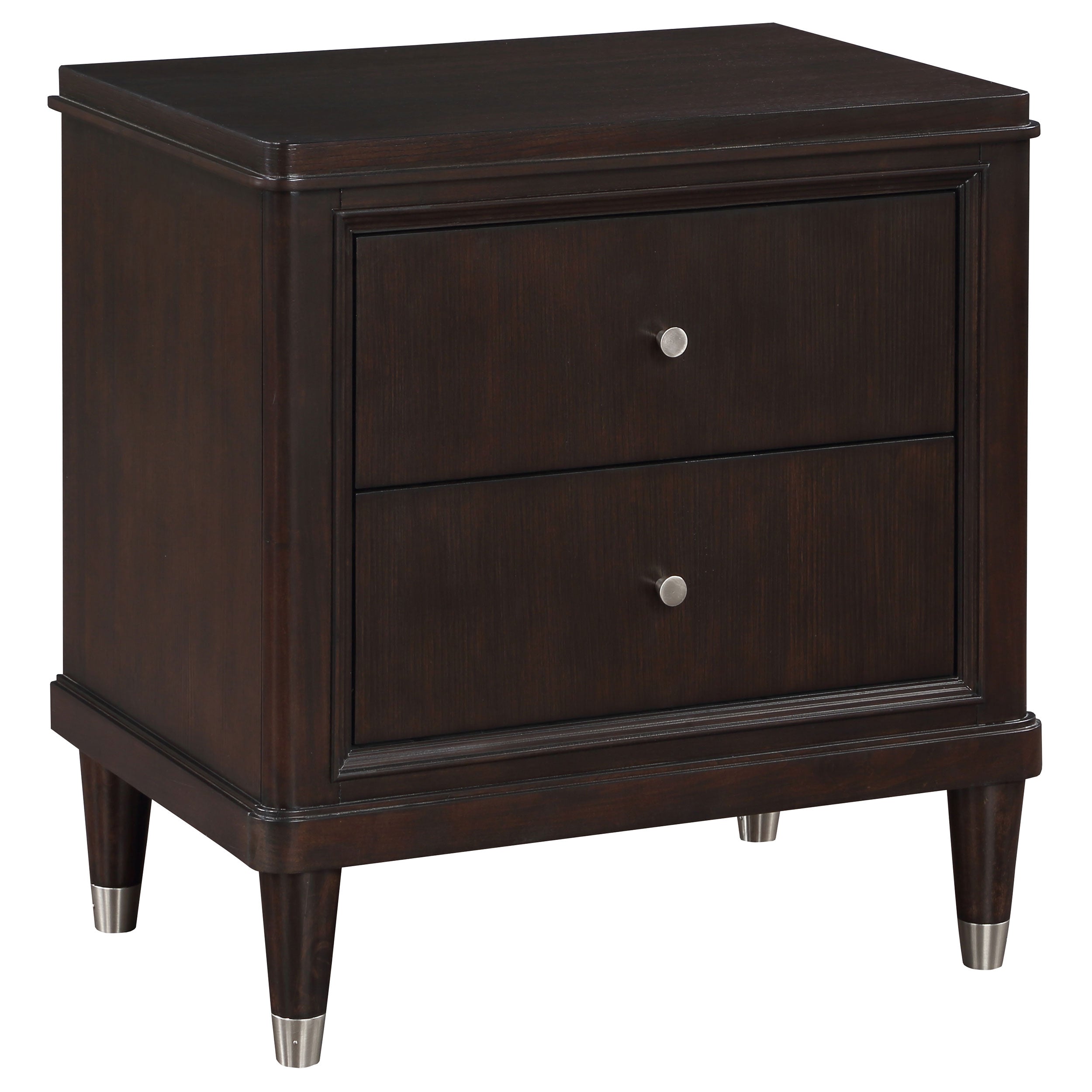 Emberlyn 2-drawer Nightstand Brown-