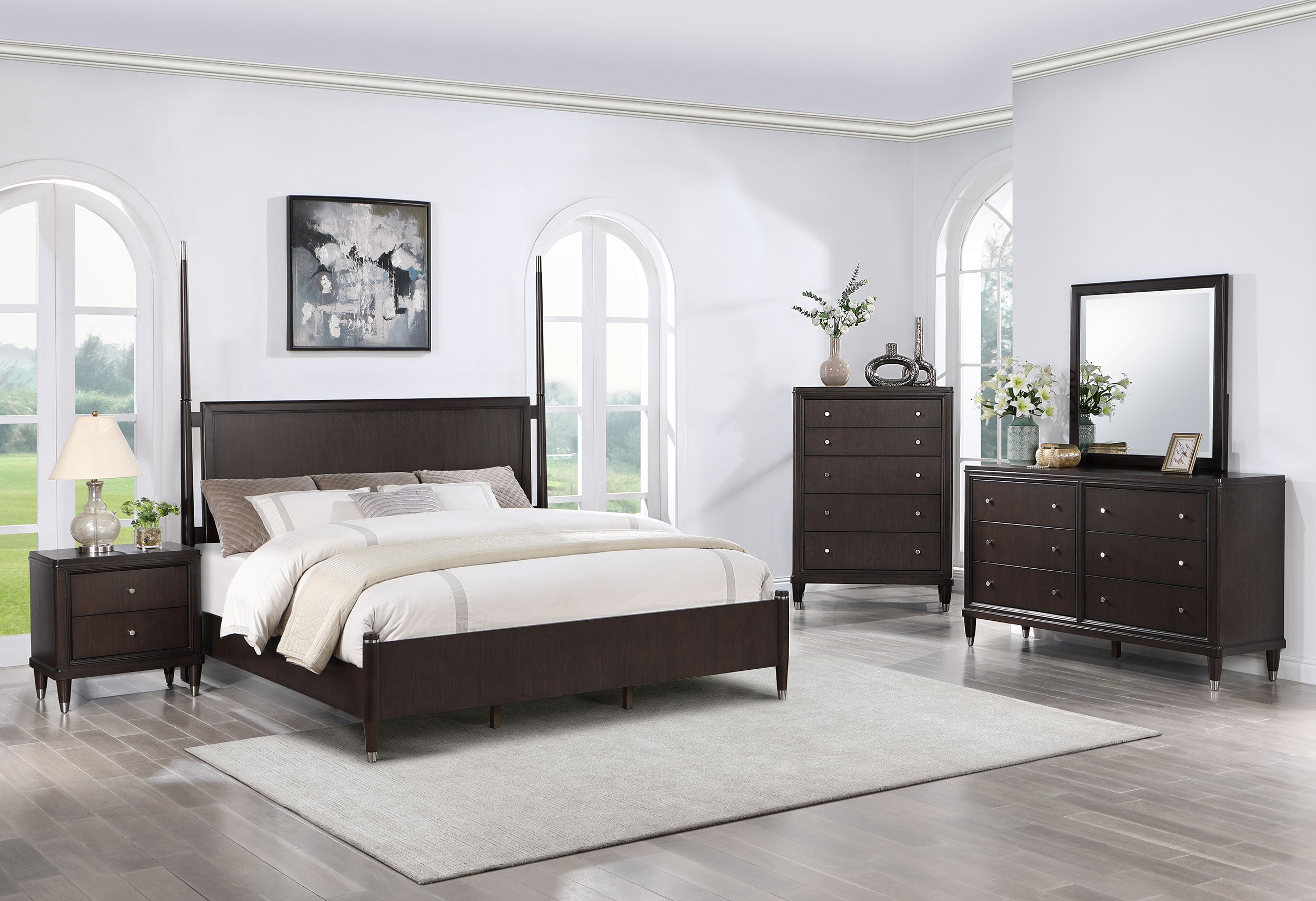 Emberlyn 2-drawer Nightstand Brown-