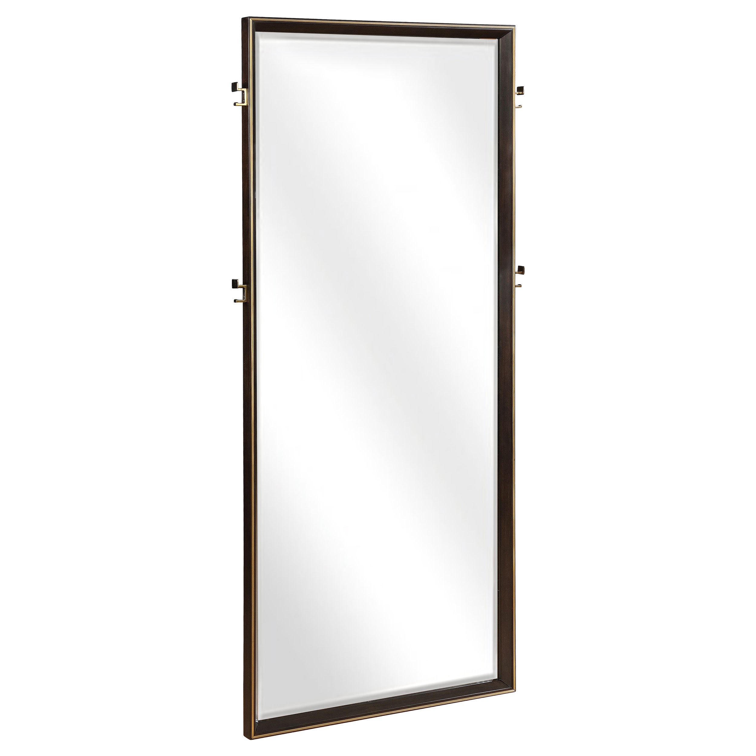 Durango 80-inch Standing Floor Mirror Smoked Peppercorn-CoasterElevations