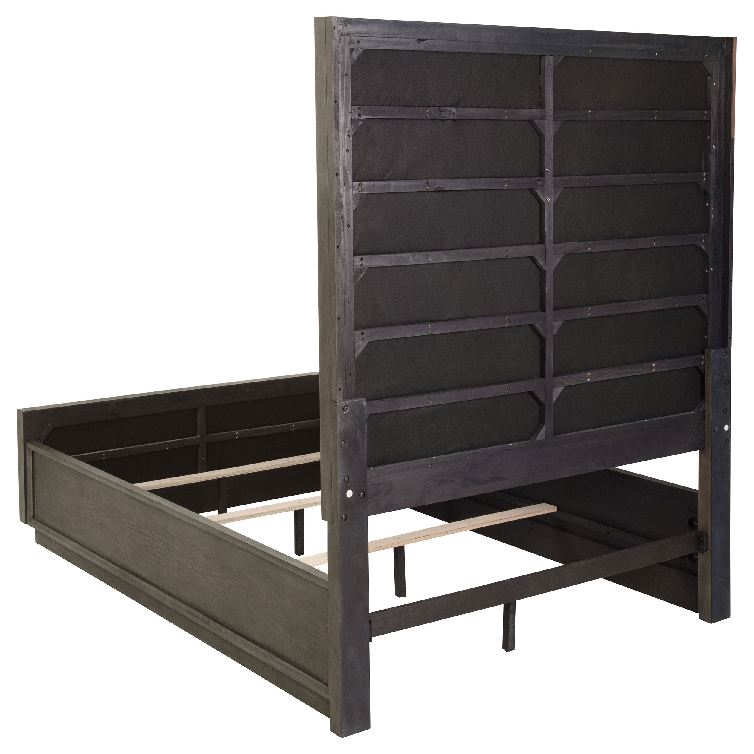 Durango 80-inch Queen Panel Bed Taupe Oak-