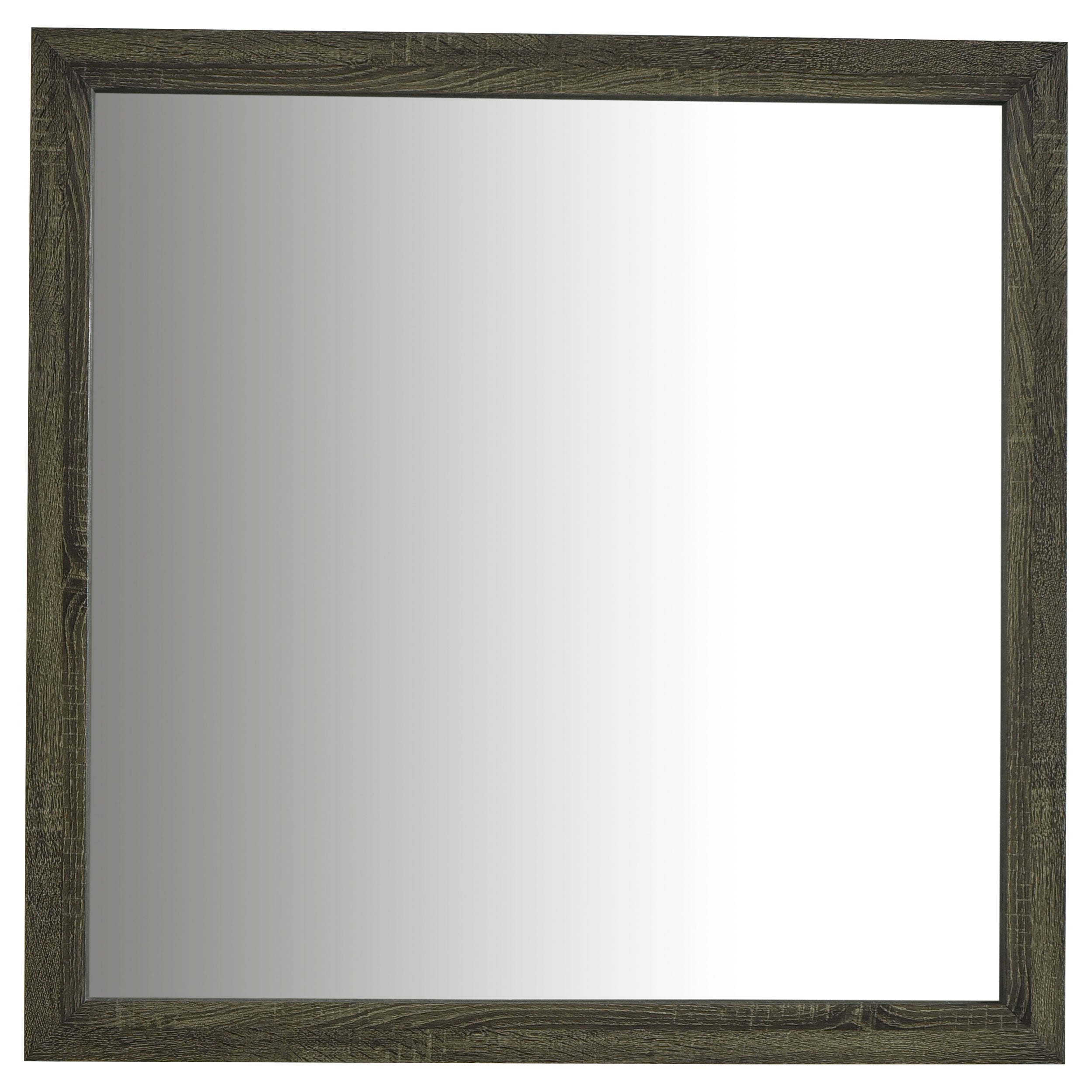 Wright Dresser Mirror Brown Oak-