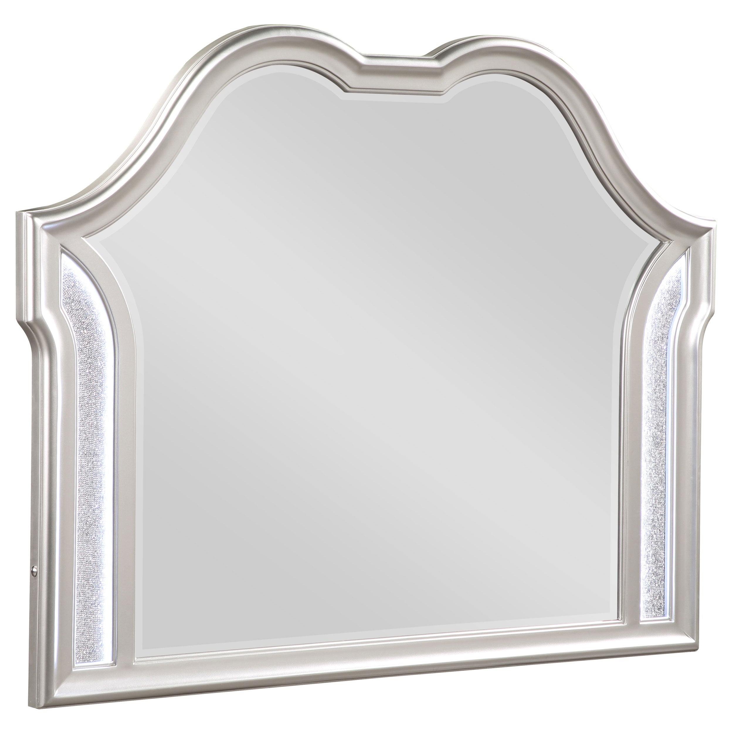 Evangeline Dresser Mirror Silver Oak-CoasterElevations