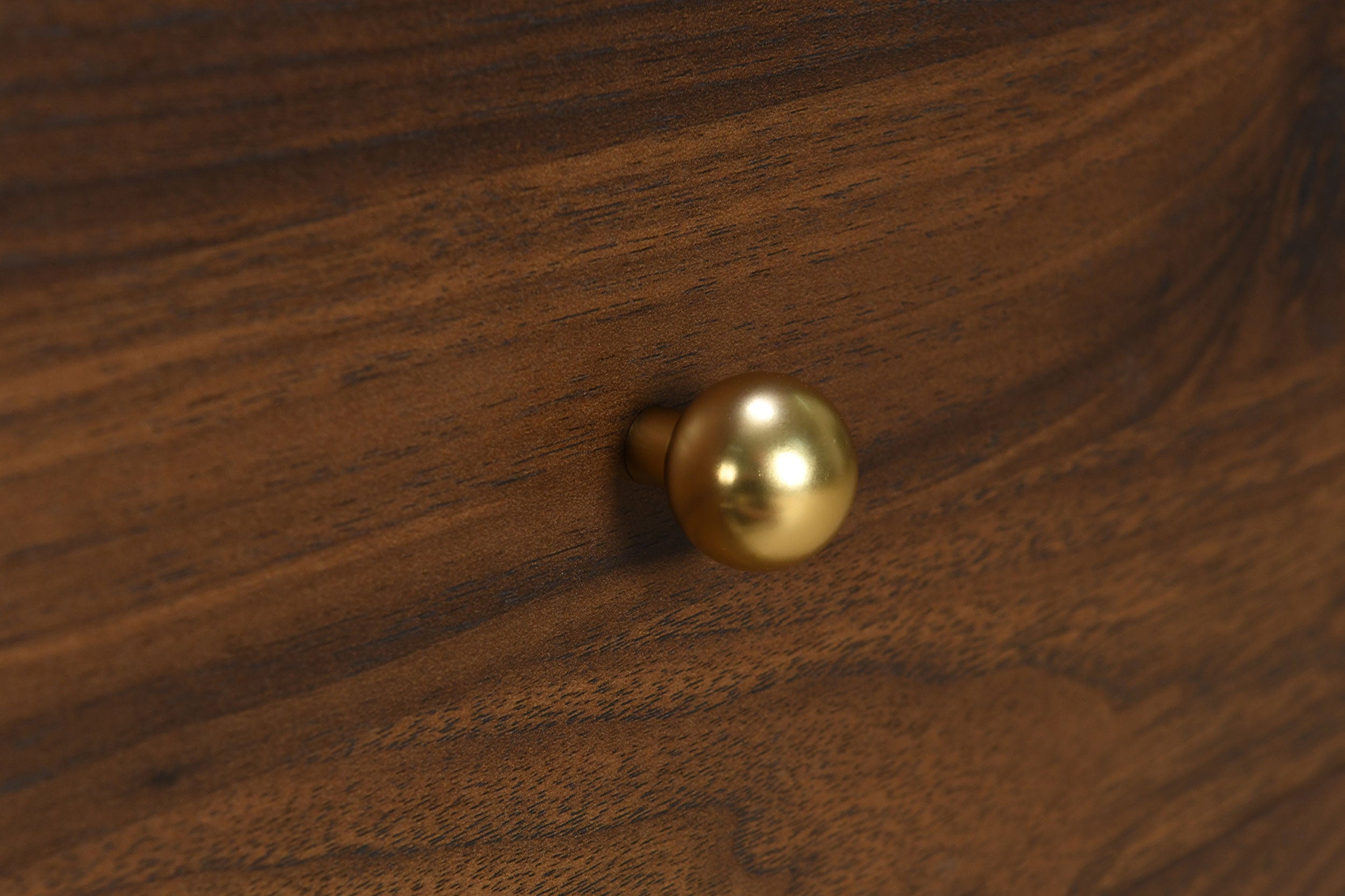 Welsley 2-drawer Nightstand Bedside Table Walnut-