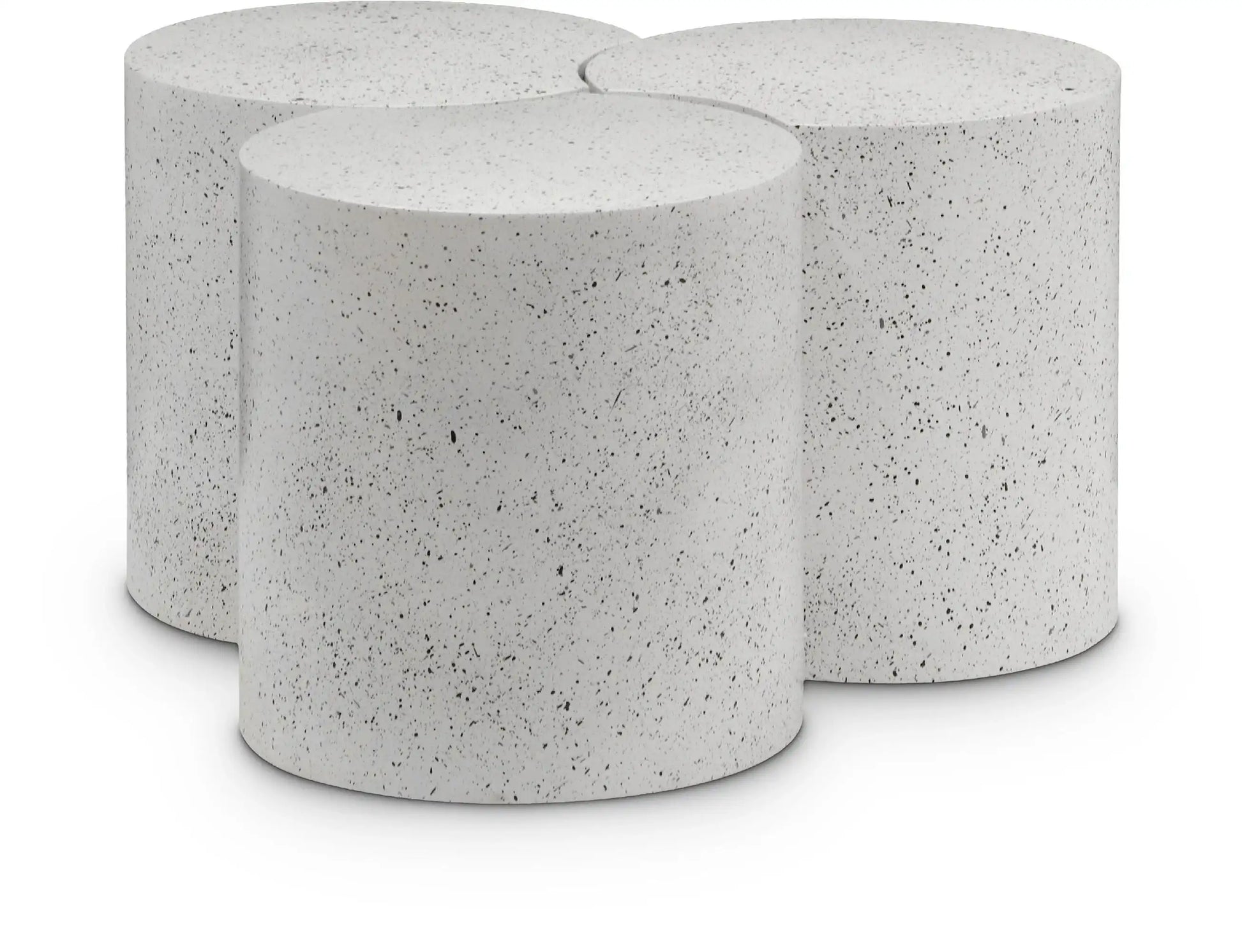 Dimple - 3 Piece Modular Coffee Table - Terazzo Finish - Best Buy Furniture