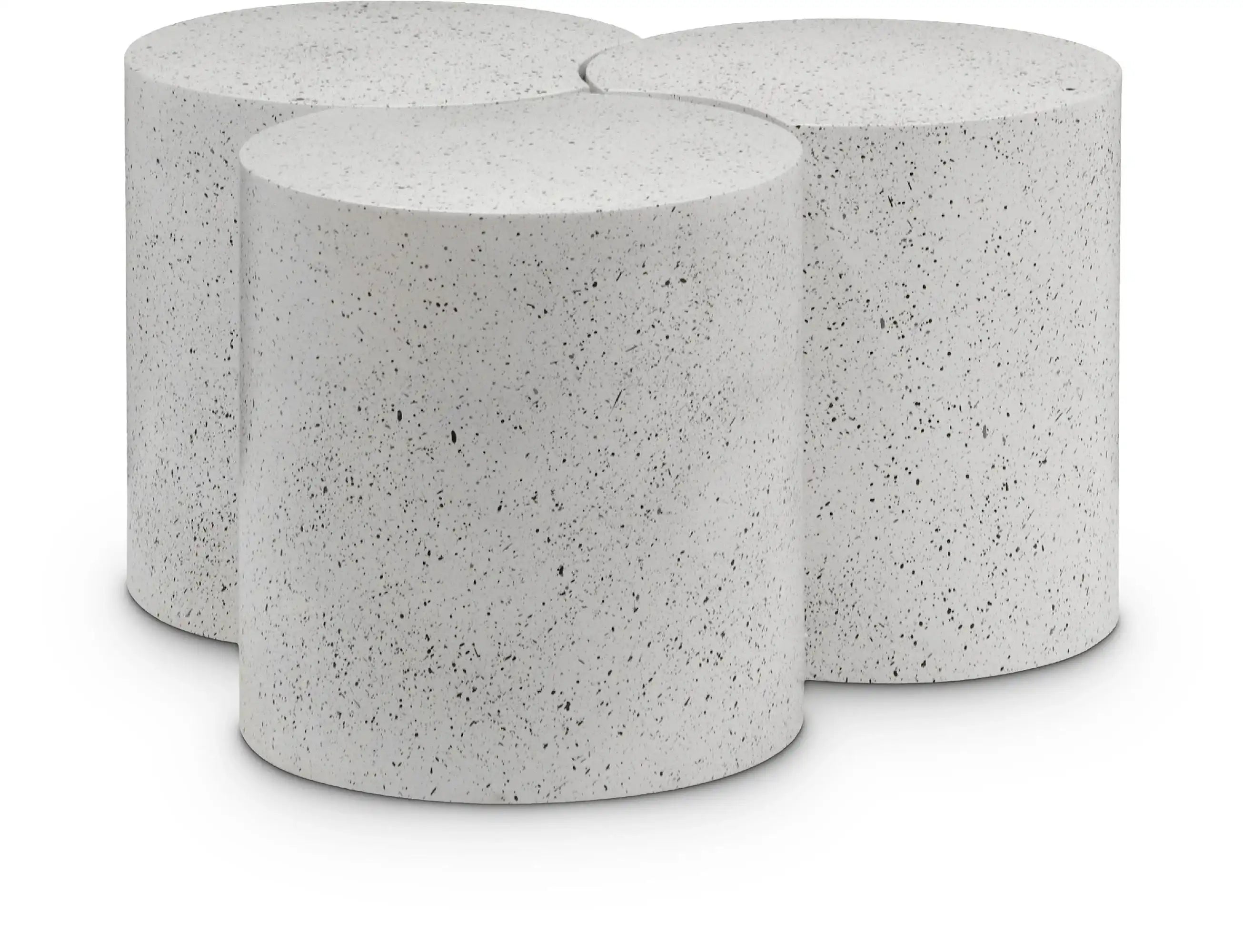 Dimple - 3 Piece Modular Coffee Table - Terazzo Finish - Best Buy Furniture