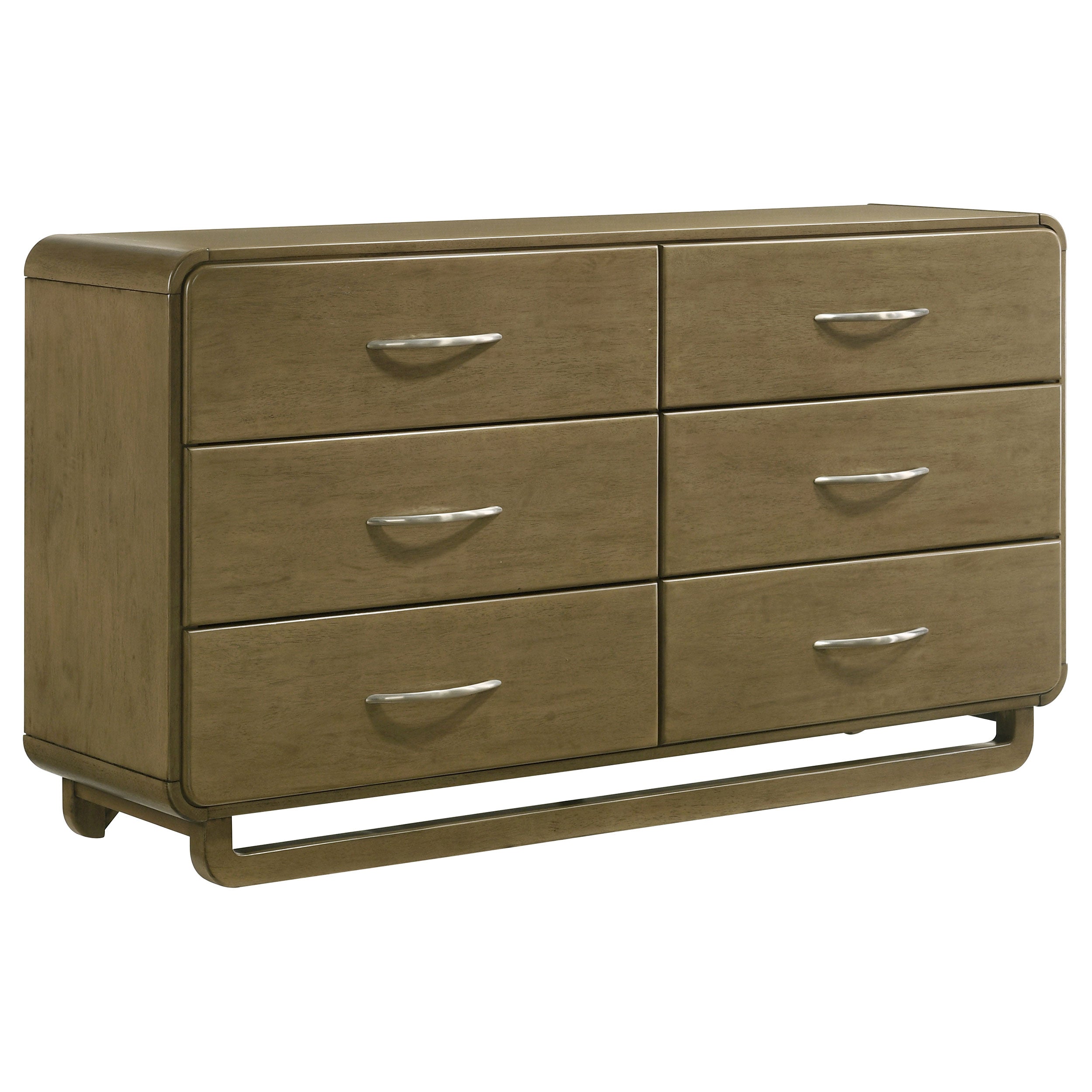 Amsbury 6-drawer Dresser Cabinet Nutmeg-