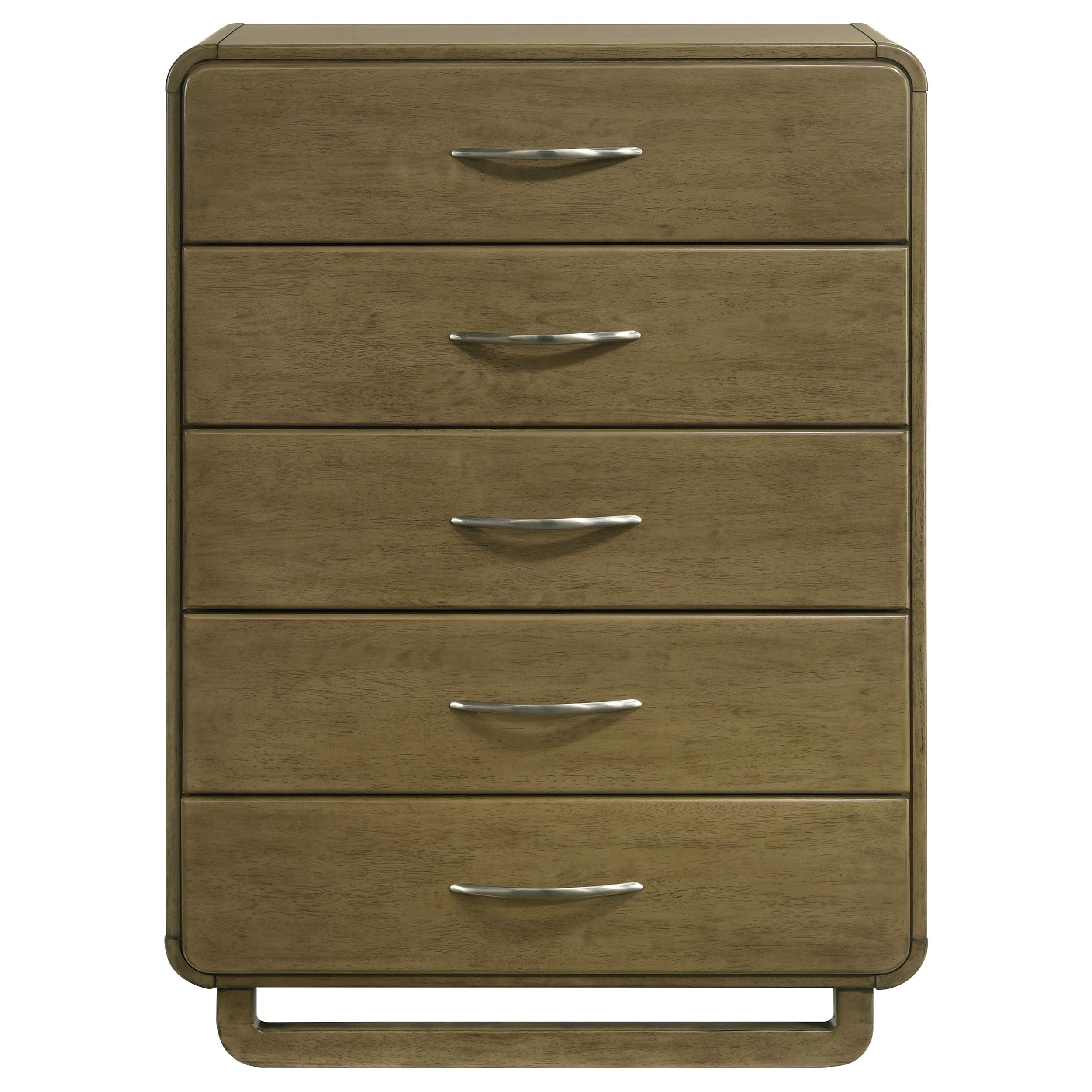 Amsbury 5-drawer Chest of Drawers Nutmeg-