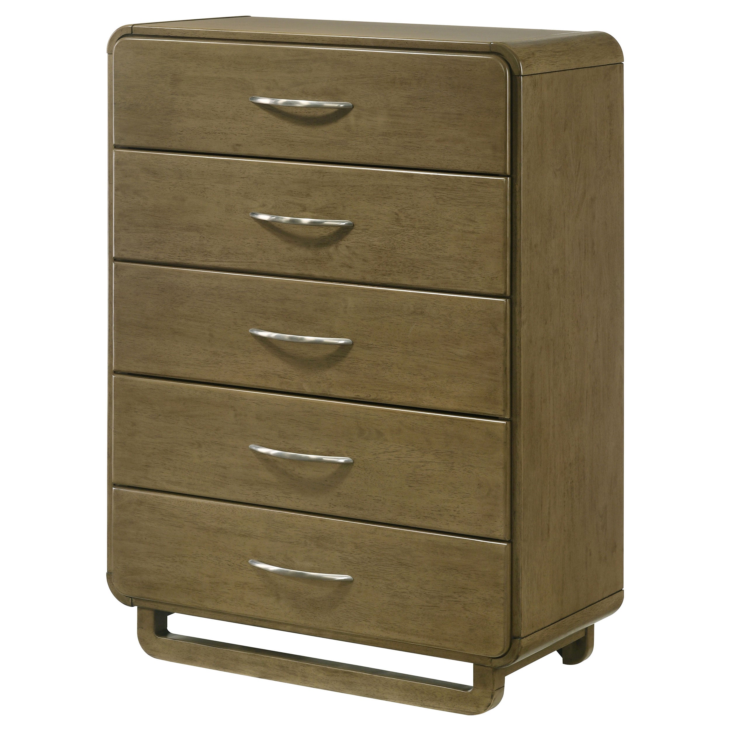 Amsbury 5-drawer Chest of Drawers Nutmeg-