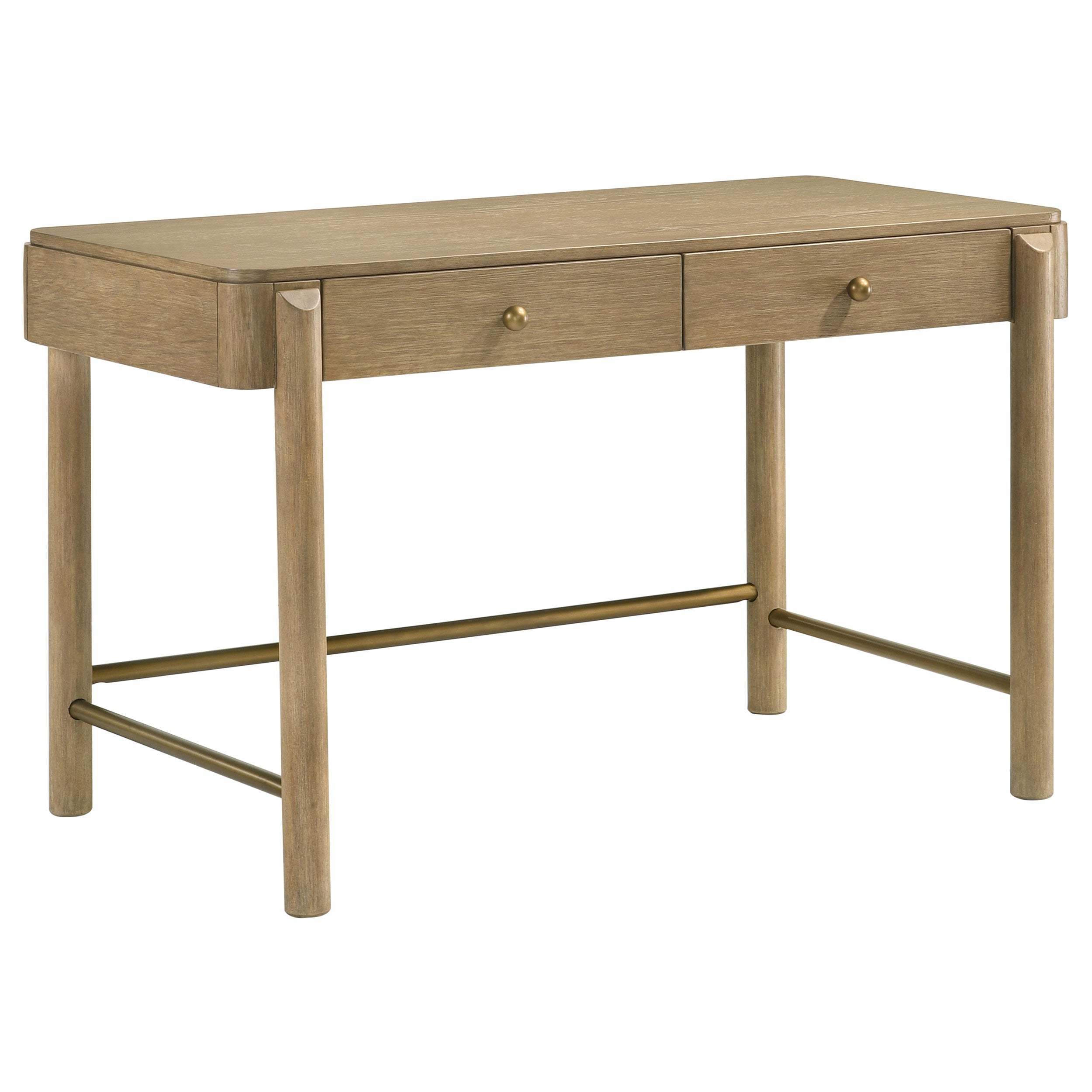 Arini 2-drawer Vanity Desk Makeup Table Sand Wash-CoasterElevations