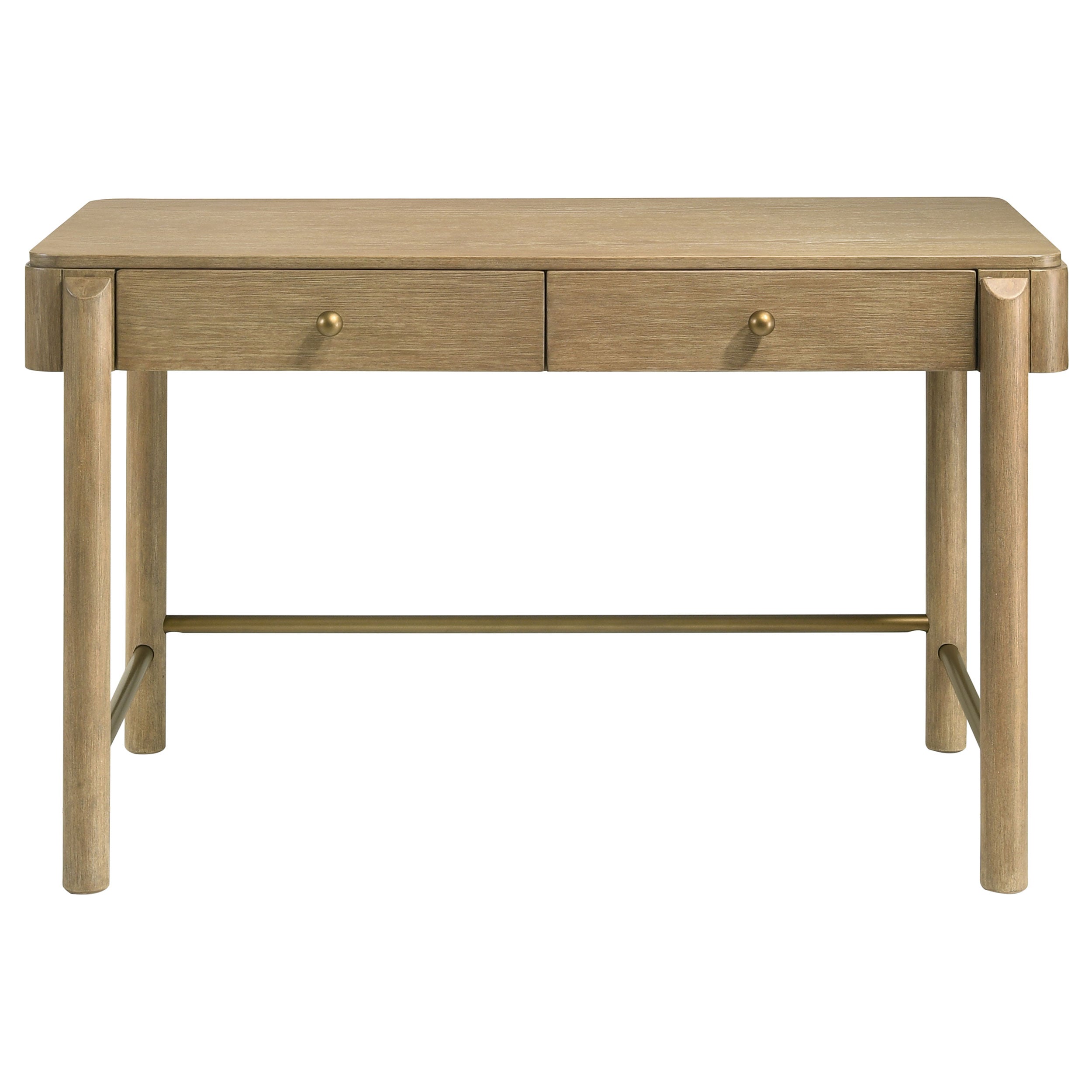 Arini 2-drawer Vanity Desk Makeup Table Sand Wash-CoasterElevations