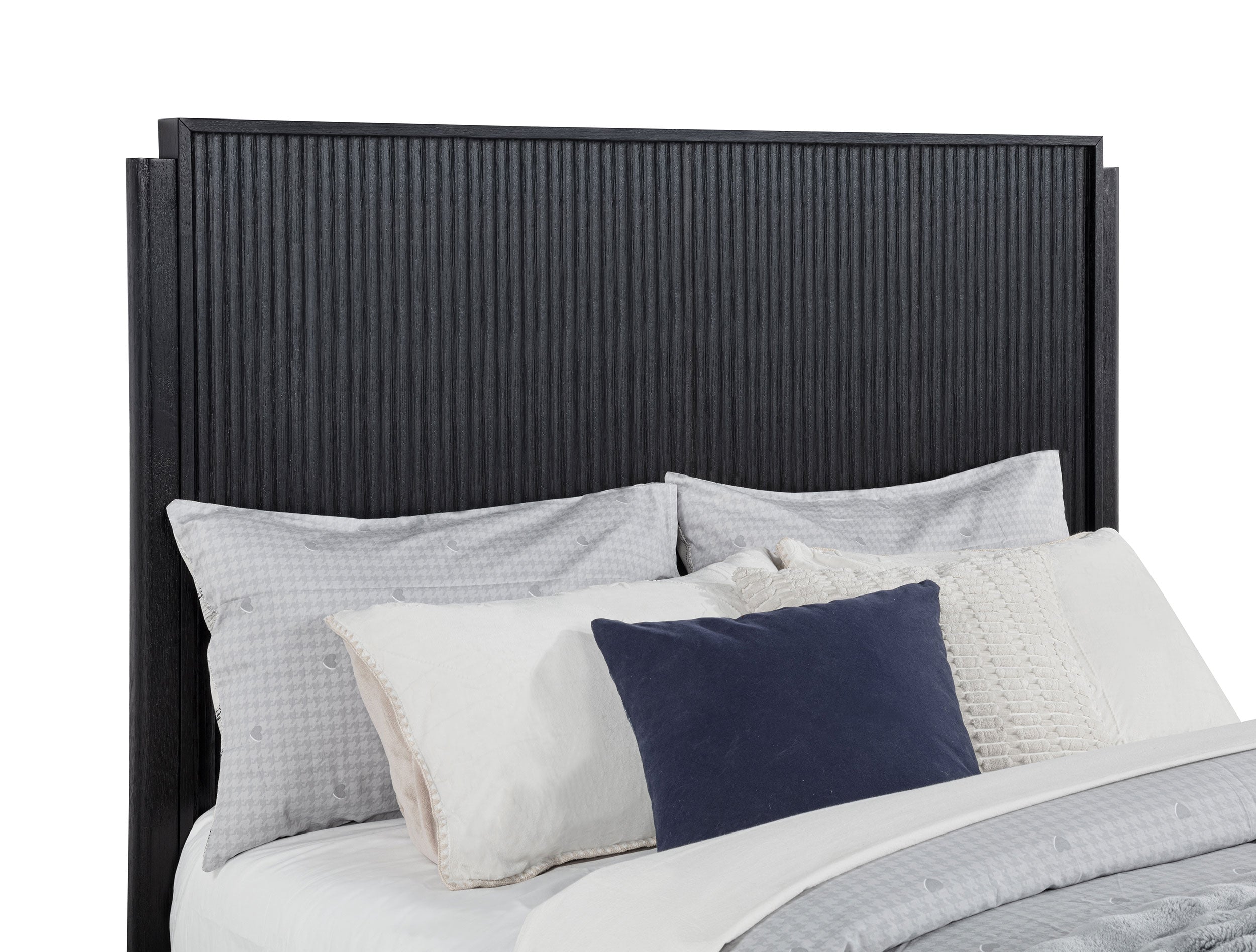 Brookmead Wood Queen Panel Bed Black-